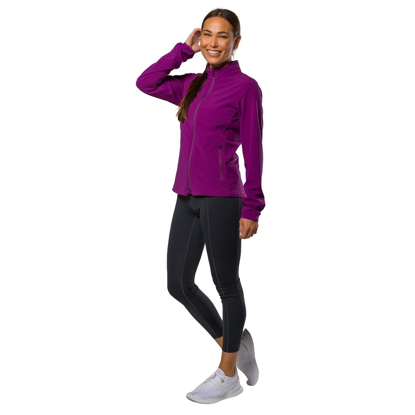 Plum - Nathan - Women's 's Breathable Weather-Resistant Reflective Performance Running Jacket - 6