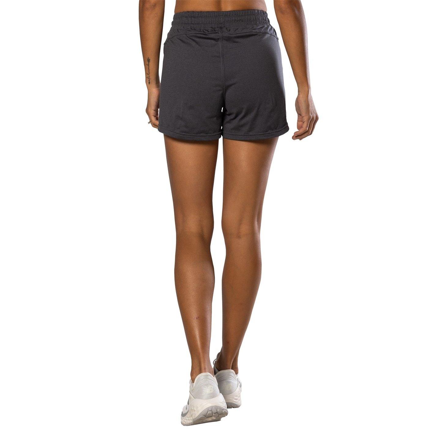 Dark Charcoal - Nathan - Women's Performance Running Shorts - 2