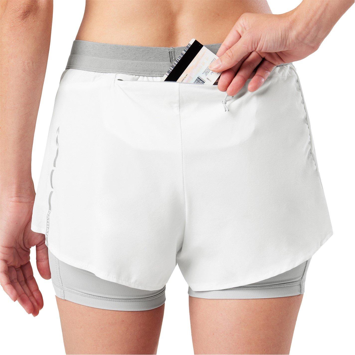 Weiß - Nathan - Women's Performance Running Shorts - 4