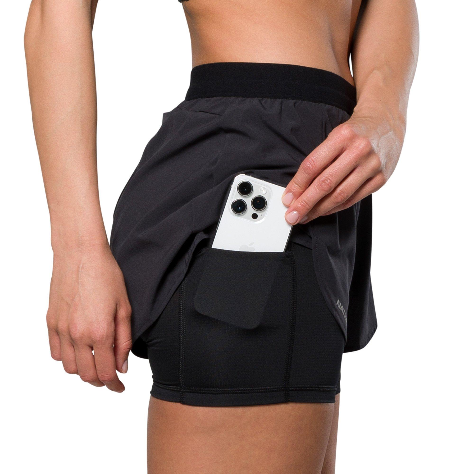 Black - Nathan - Performance Running Shorts - 3