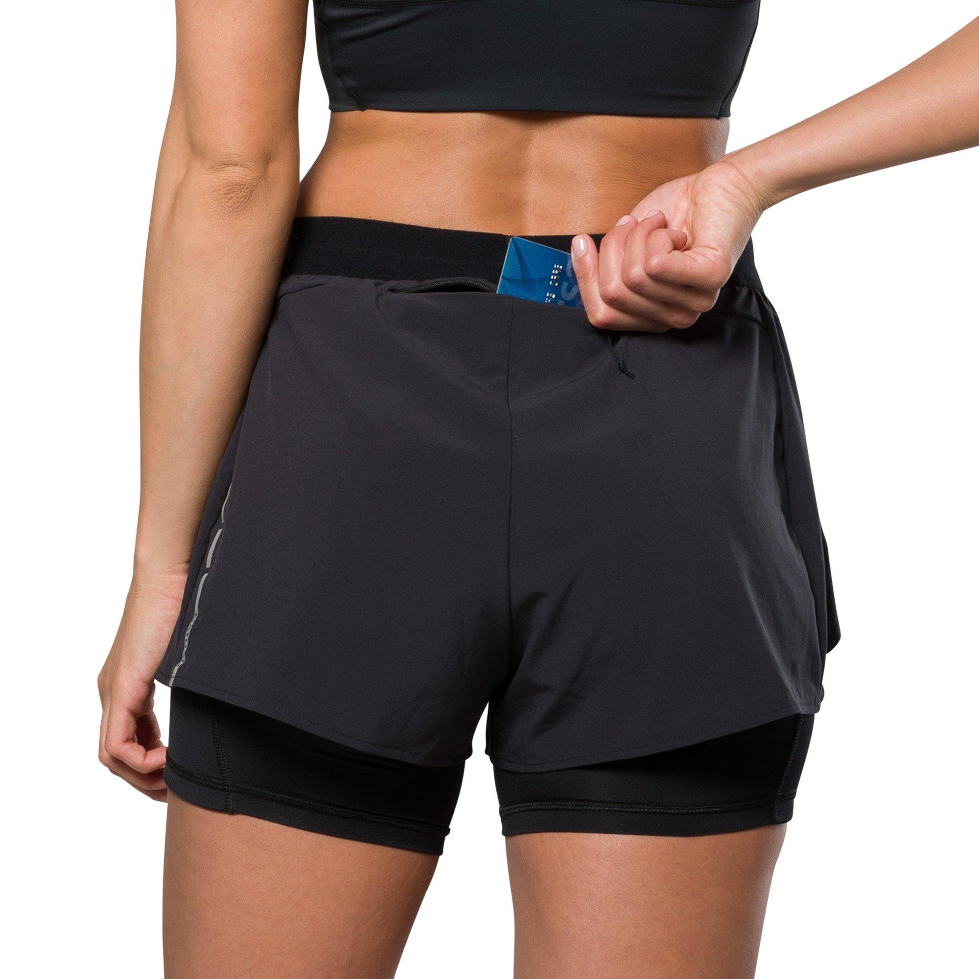 Black - Nathan - Performance Running Shorts - 4