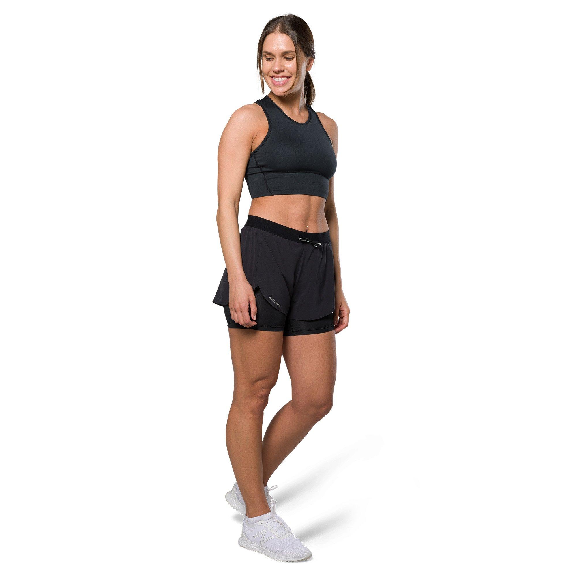 Black - Nathan - Performance Running Shorts - 5