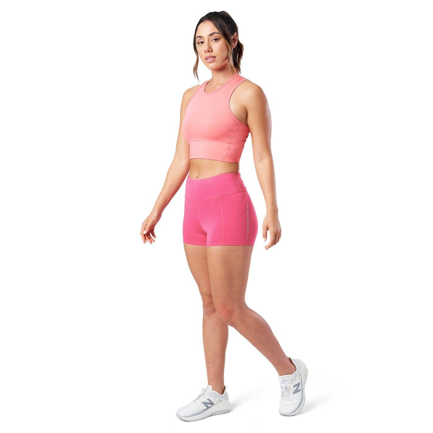Hot Pink - Nathan - Women's Performance Running Shorts - 6