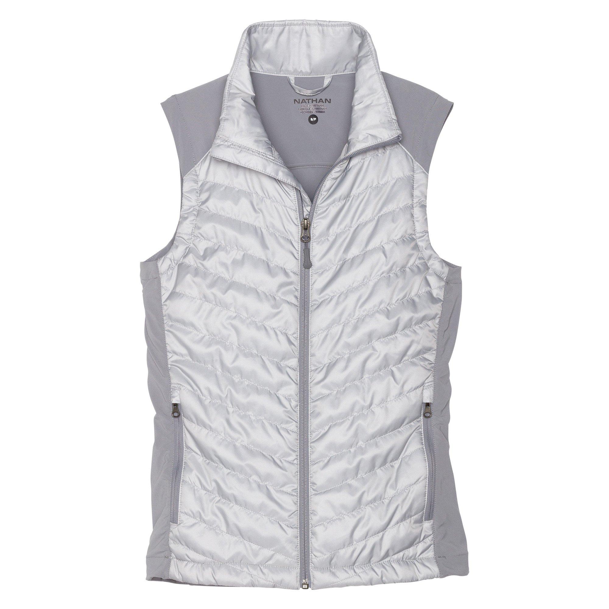 Grey Mist - Nathan - 's Lightweight Reflective Performance Running Jacket - 3