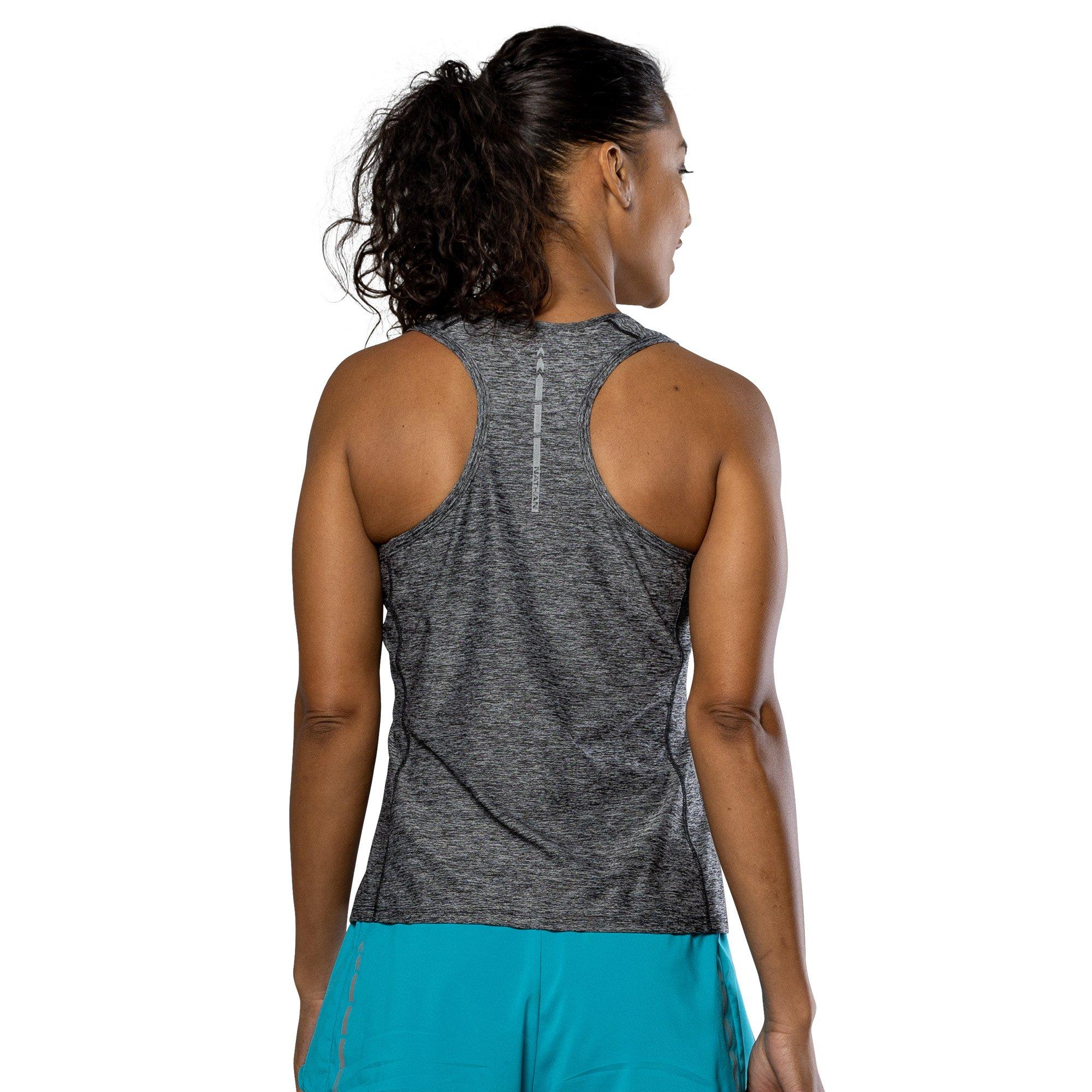 Black Heather - Nathan - Qualifier Performance Running Vest - 2