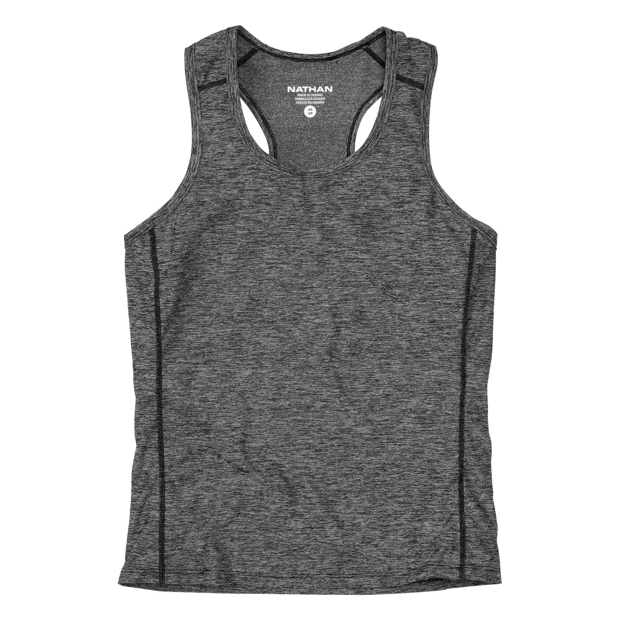 Black Heather - Nathan - Qualifier Performance Running Vest - 3
