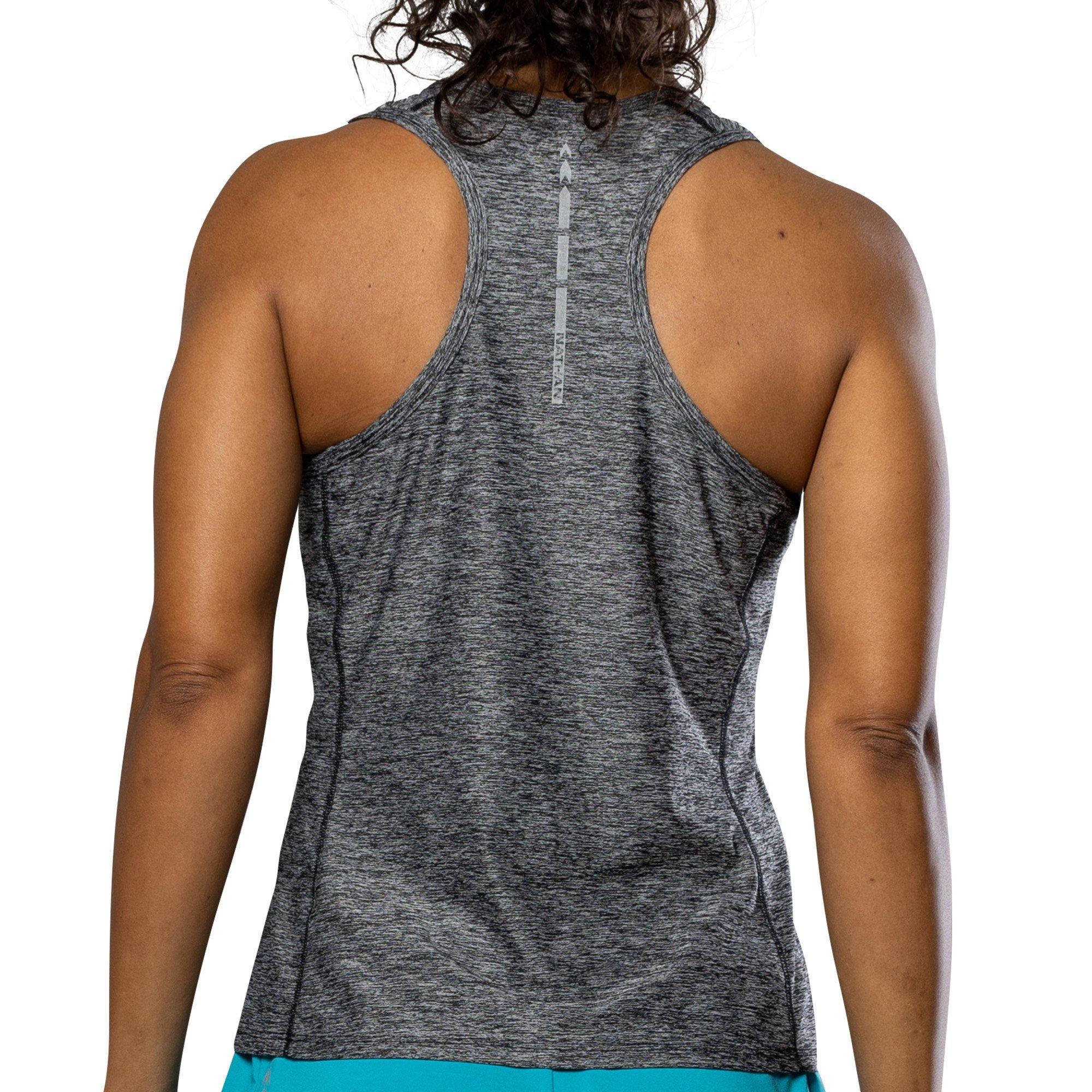 Black Heather - Nathan - Qualifier Performance Running Vest - 5
