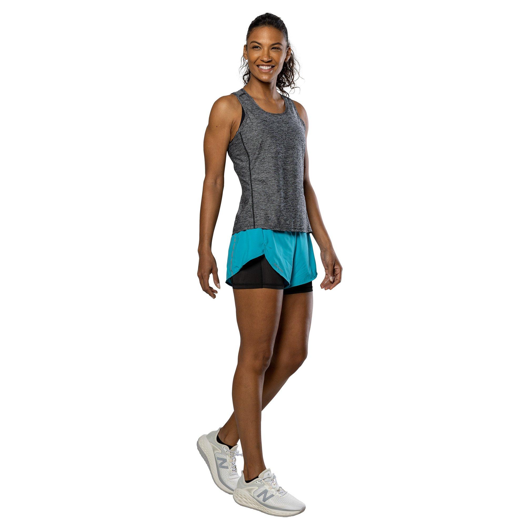 Black Heather - Nathan - Qualifier Performance Running Vest - 6