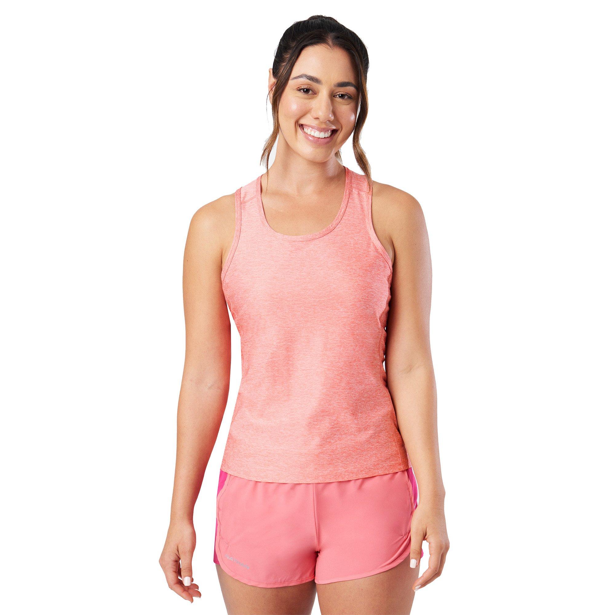 Nathan Women's Qualifier Performance Running Vest - Coral Heather - 14 (L)