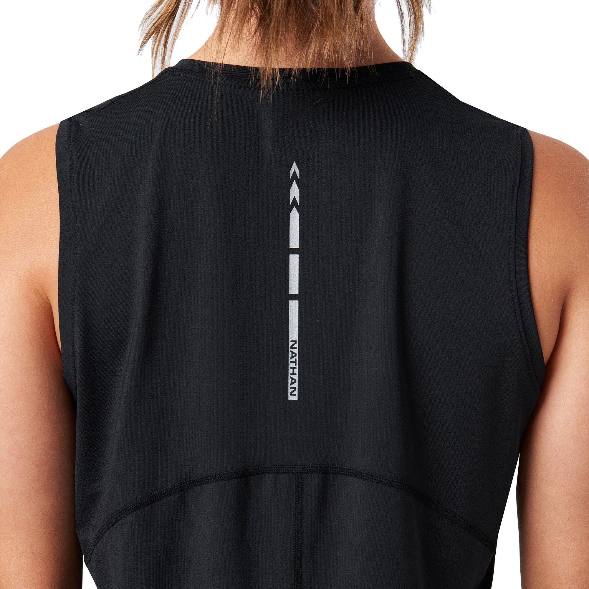 Black - Nathan - Performance Running Vest - 4