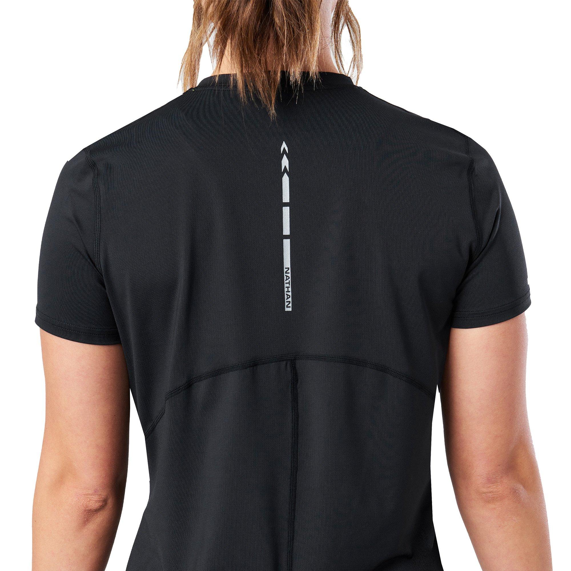 Black - Nathan - Short-Sleeve Performance Running Top - 4