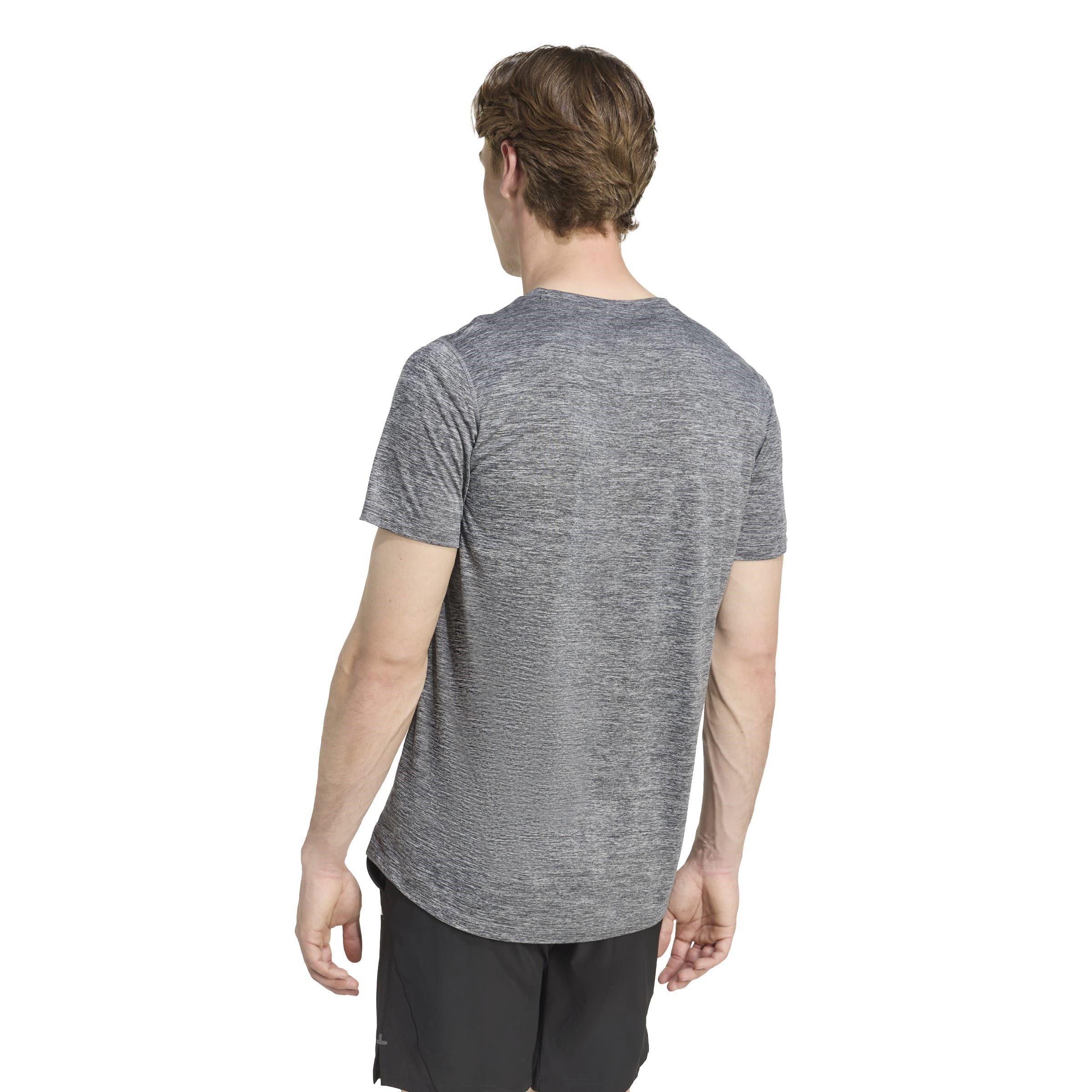 Blk/Grey Three - adidas - OTR Mel Short-Sleeve Performance Running Top - 3