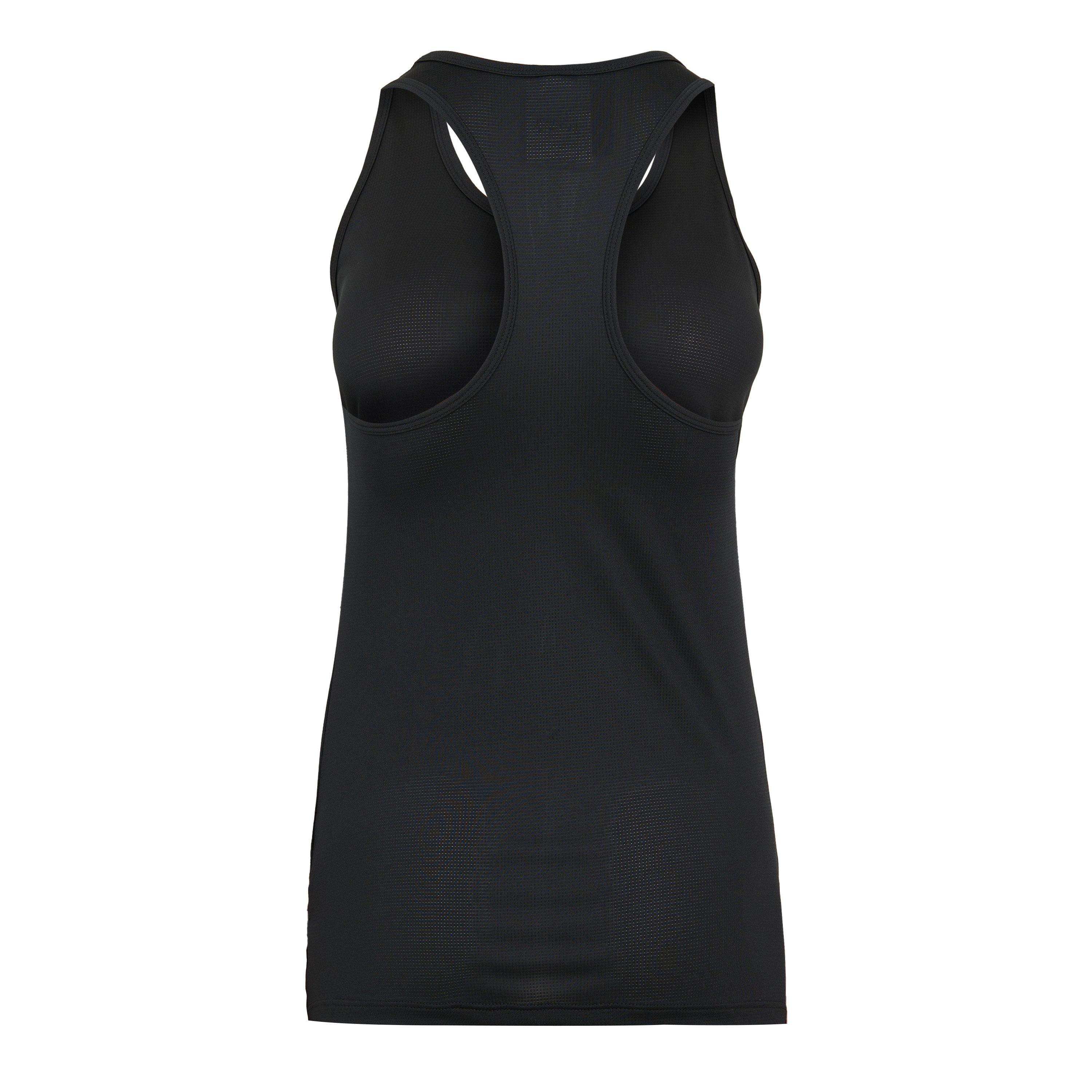 Black - New Balance - Spt Tnk Bk Xl Running Vest Womens - 2