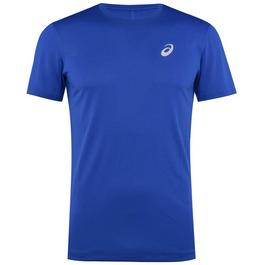 Asics Silver Mens Performance T Shirt