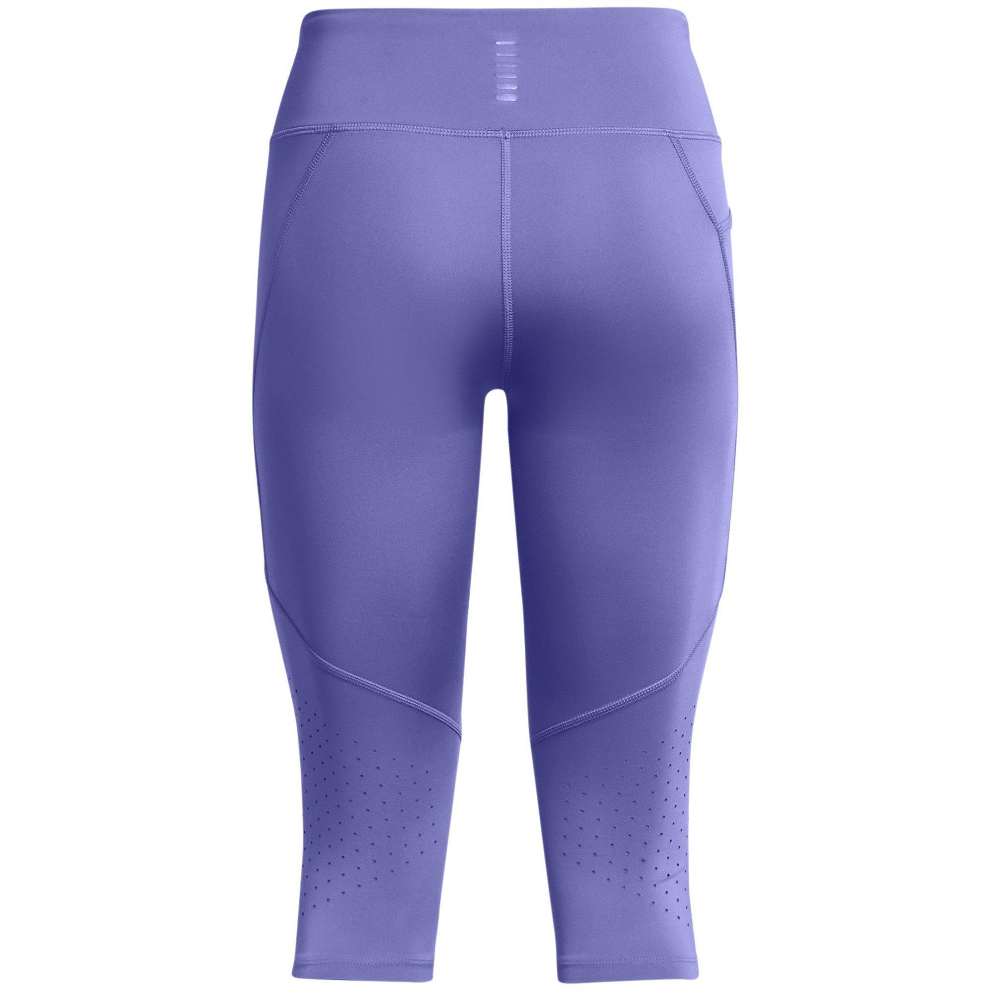 Purple - Under Armour - Launch Capri - 2