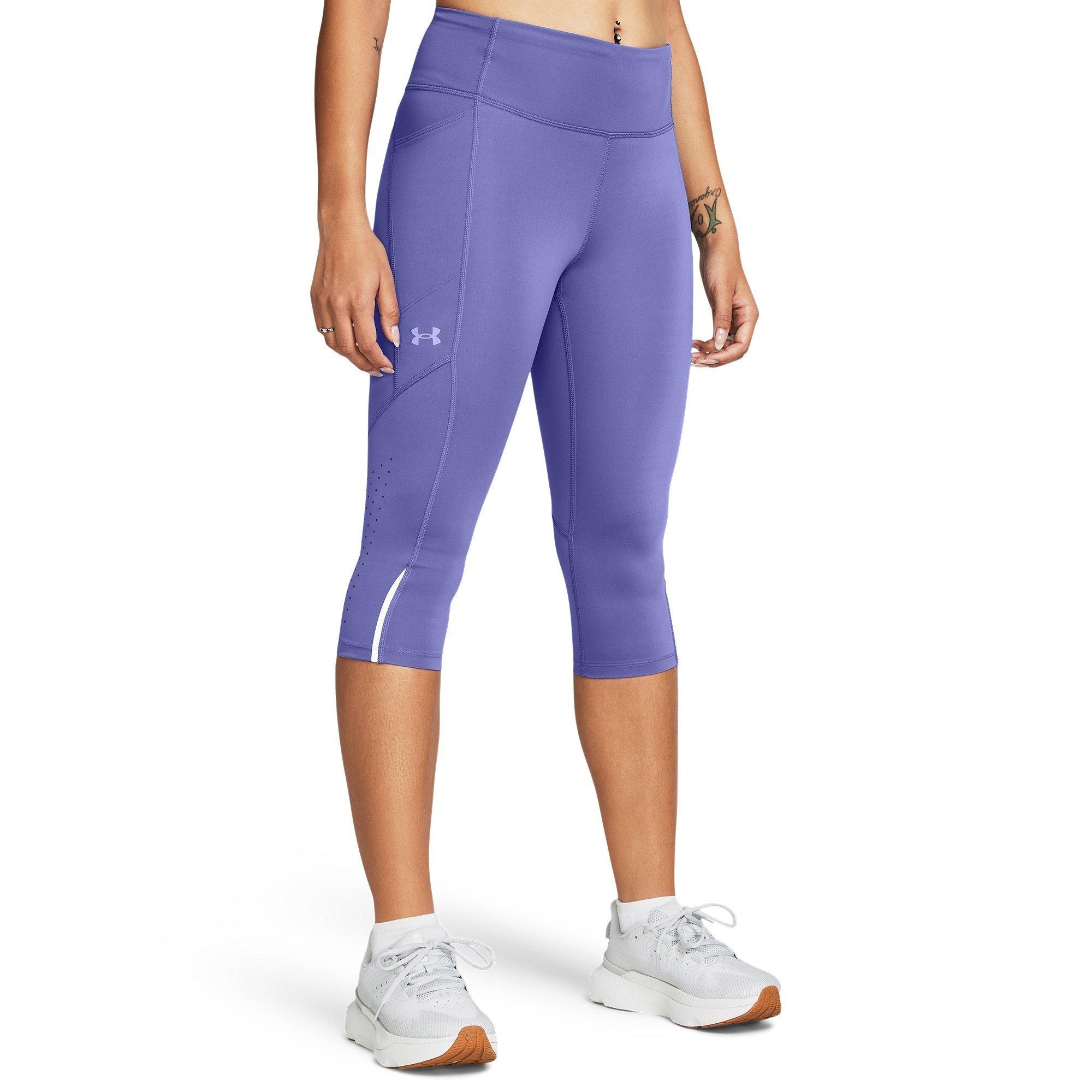 Purple - Under Armour - Launch Capri - 3