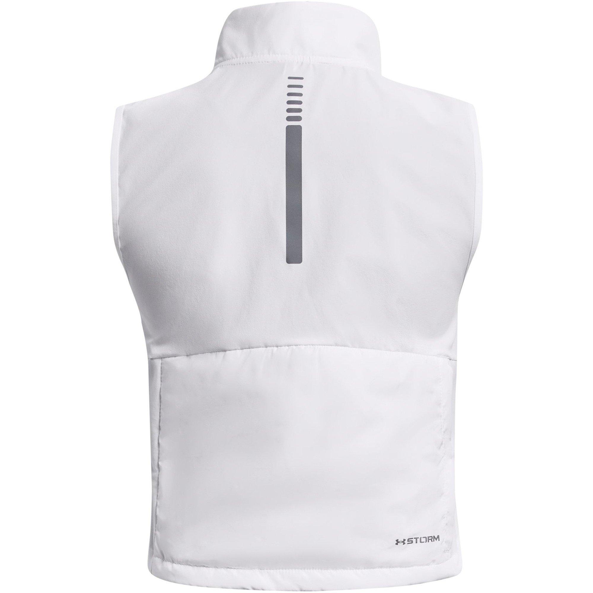 White - Under Armour - Under Armour Launch Insulated Vest Running Womens - 2