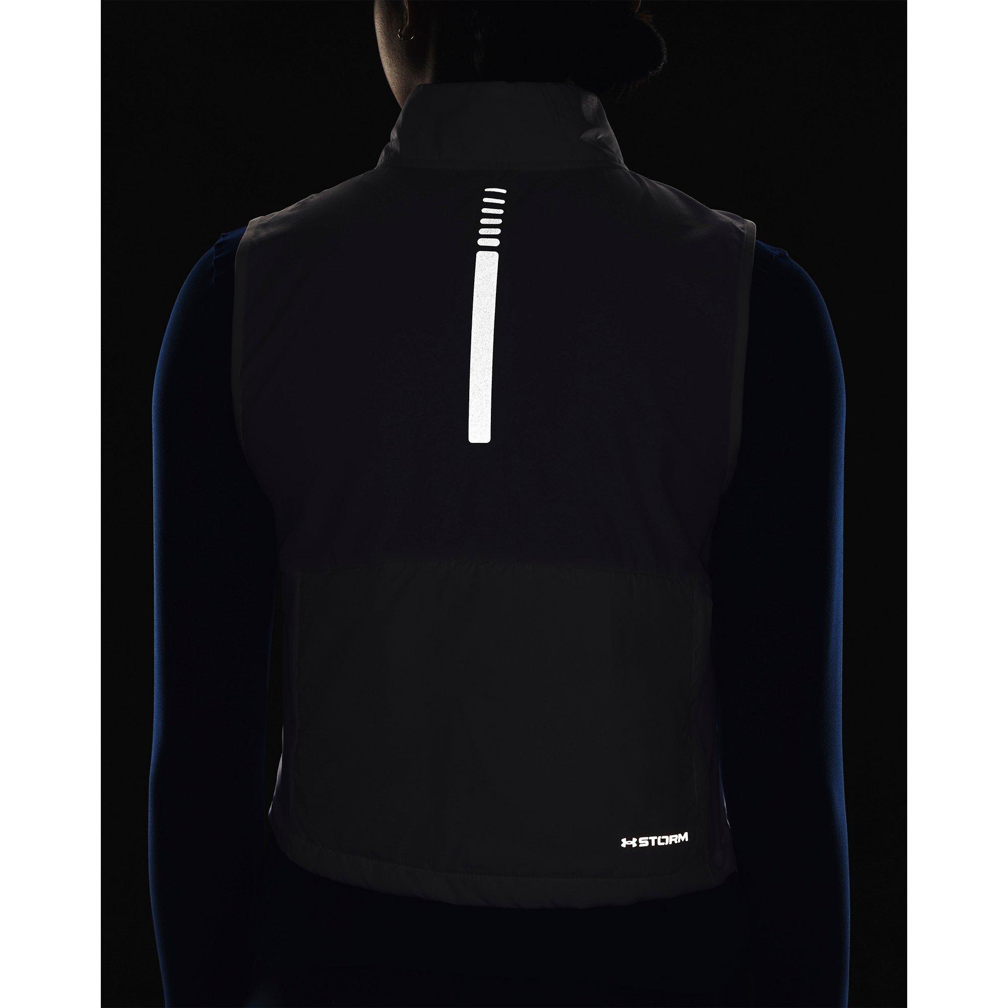 White - Under Armour - Under Armour Launch Insulated Vest Running Womens - 6
