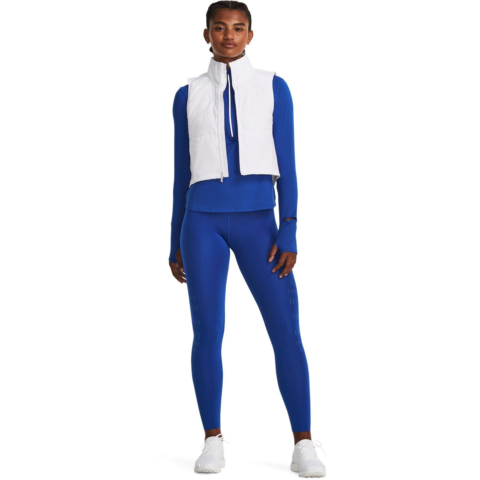 White - Under Armour - Under Armour Launch Insulated Vest Running Womens - 7