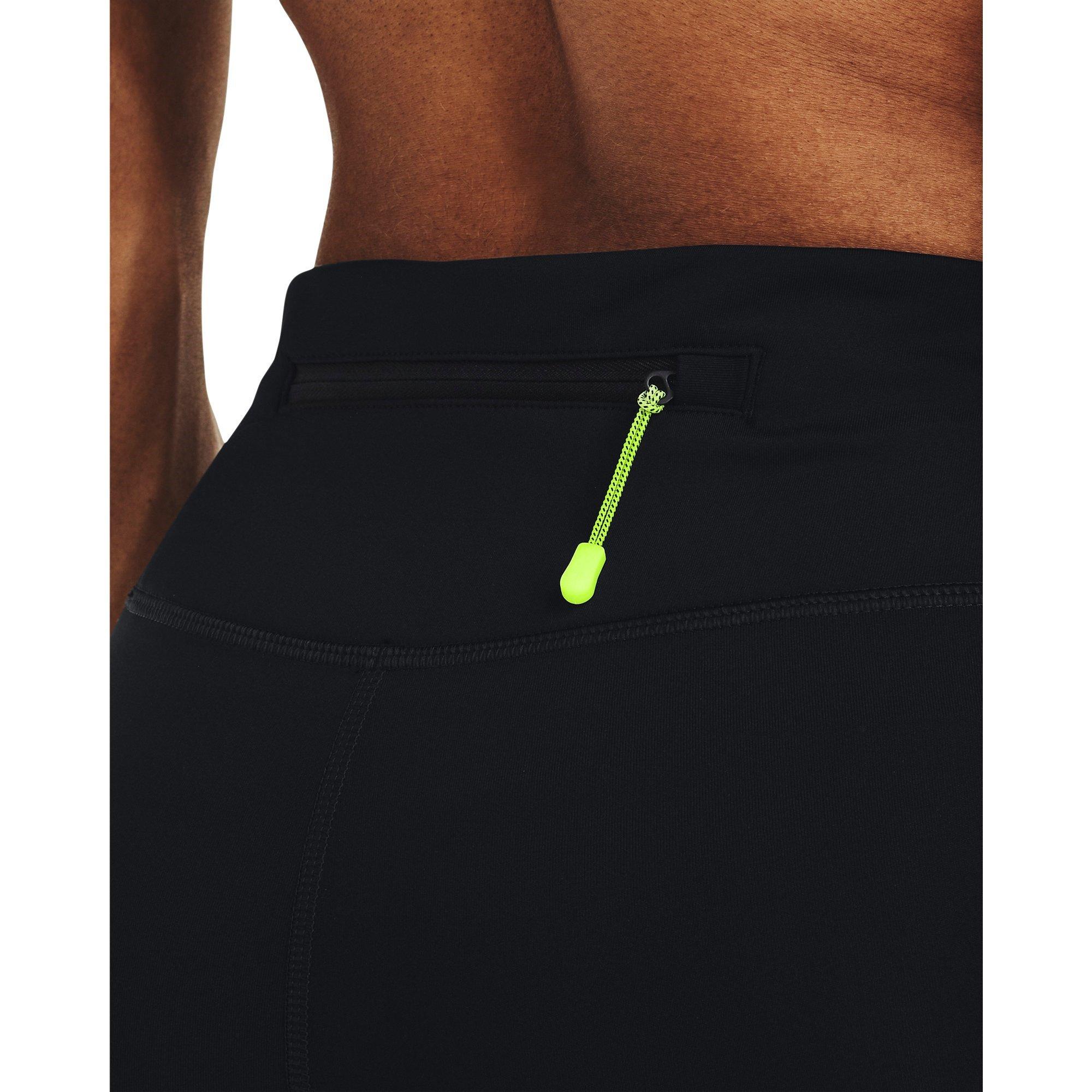 Black - Under Armour - Performance Ankle Running Tight - 10