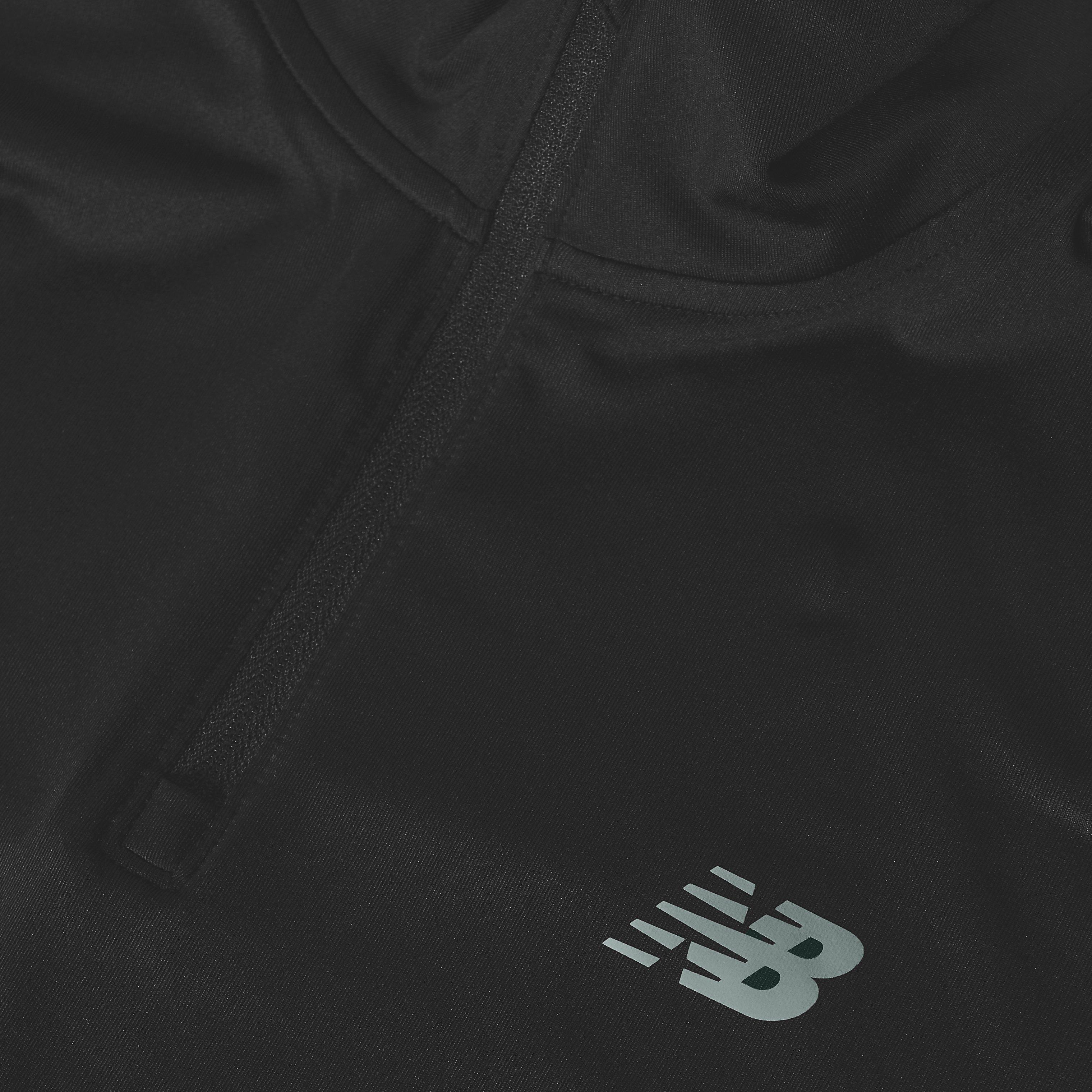 Black - New Balance - Sport Quarter Zip Bk Xl Running Top Womens - 5