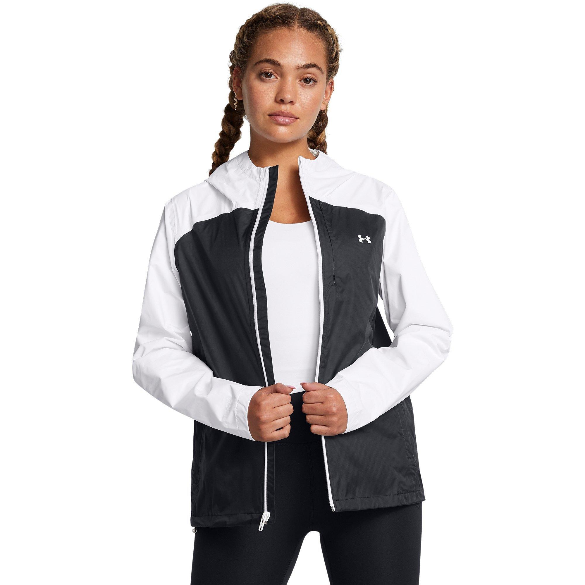Black - Under Armour - Under Armour Cloudstrike Colorblock Jkt Running Jacket Womens - 3