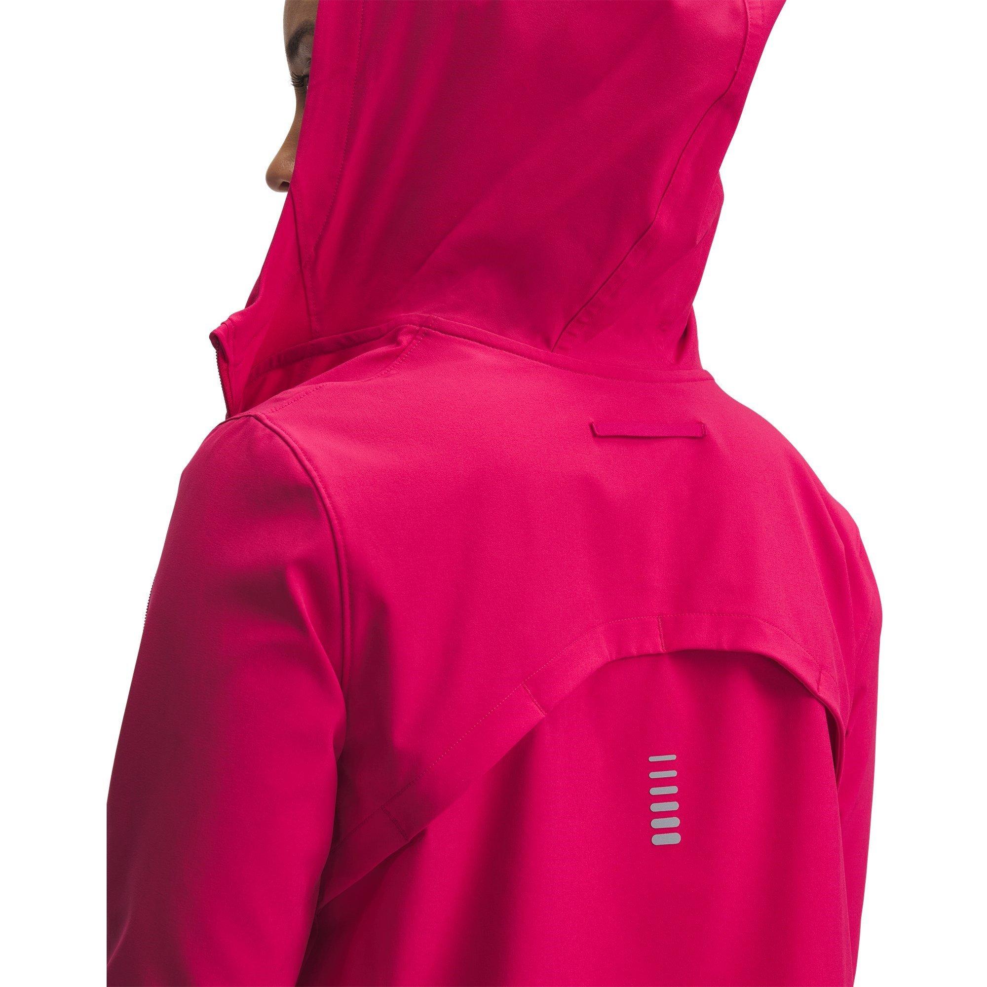 Pink - Under Armour - Outrun The Storm Performance Running Jacket - 3