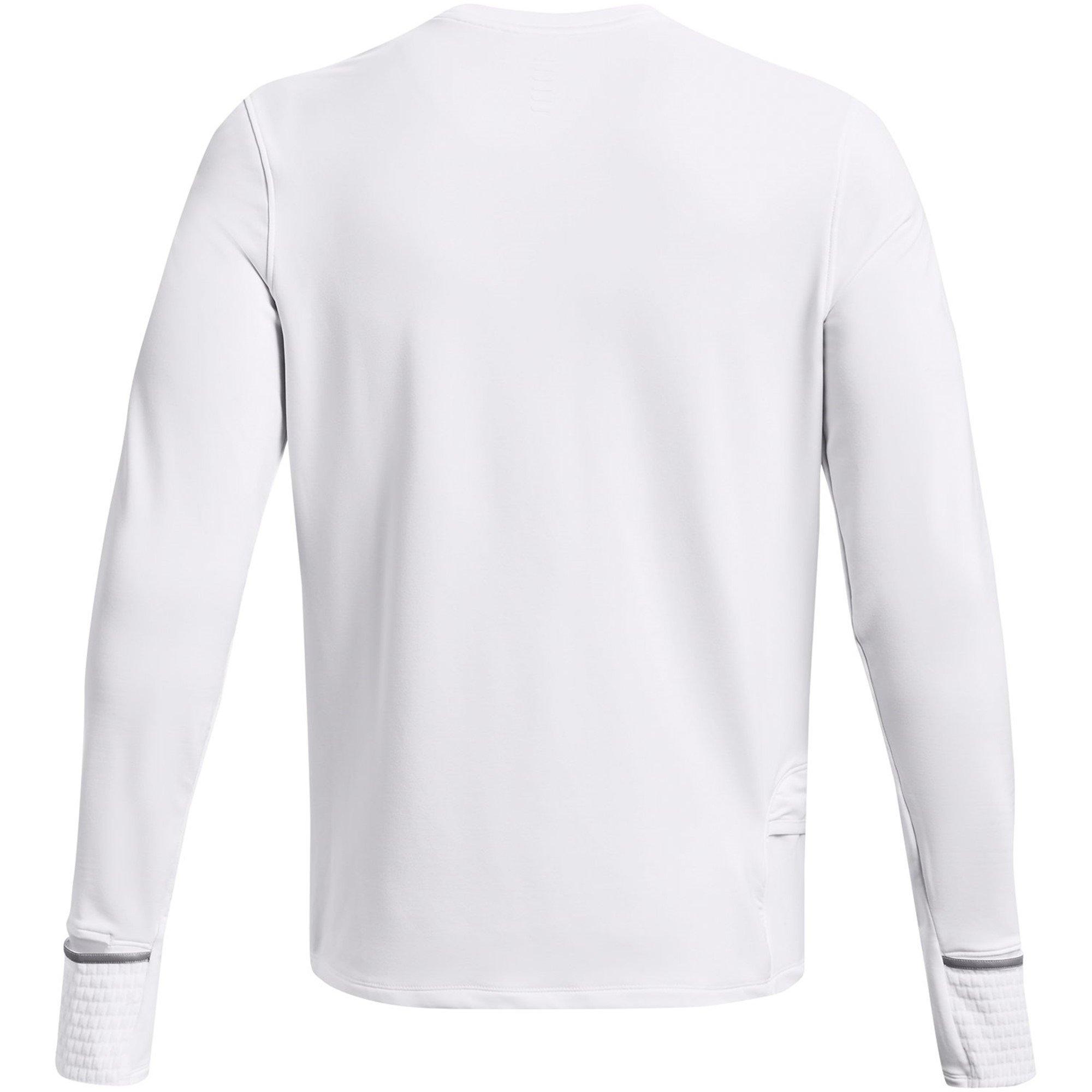 White - Under Armour - Qualifier Cold Long-Sleeve Performance Top - 2