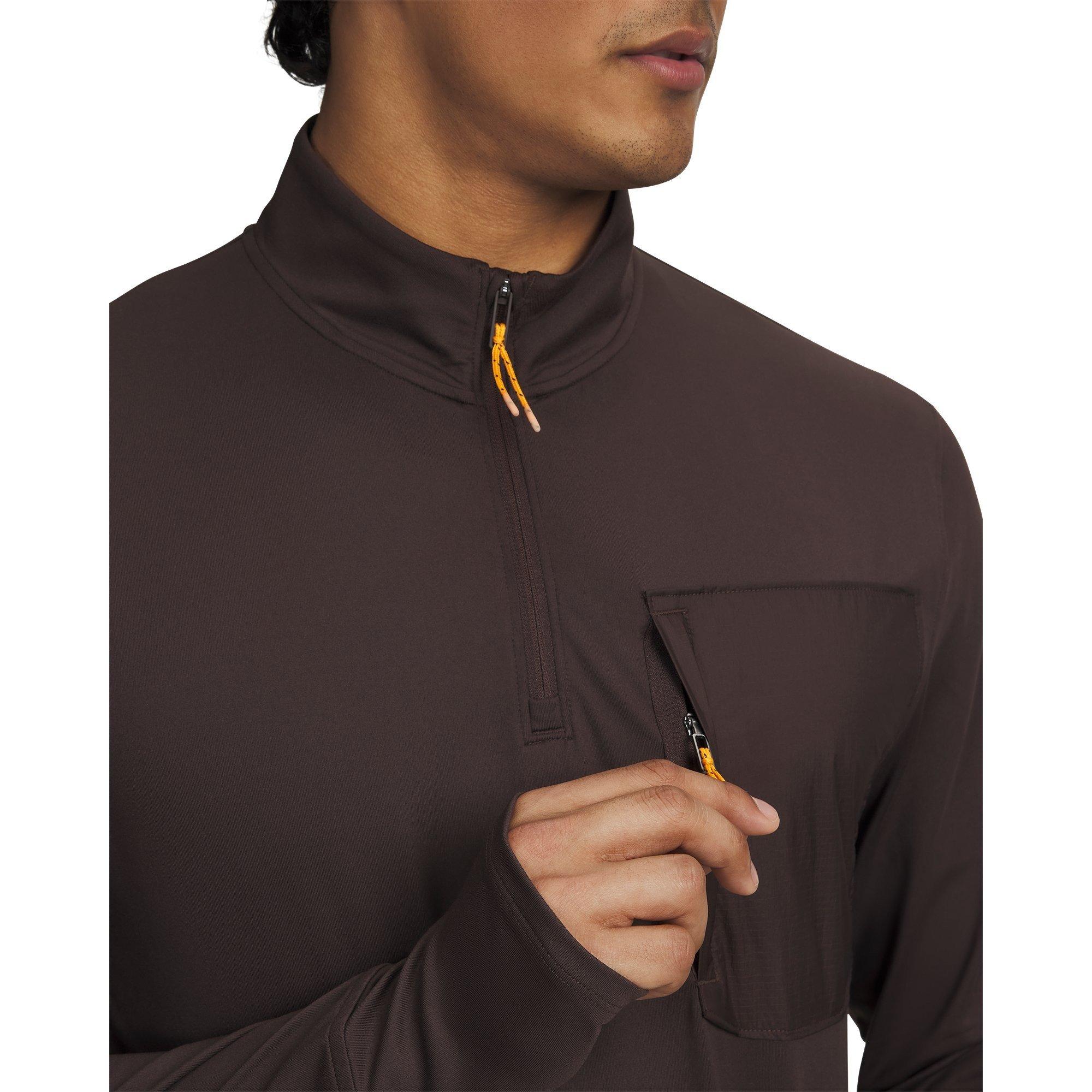 Brun - Under Armour - UA TRAIL RUN Qrt ZIP Sn99 - 3