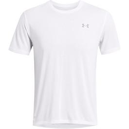 Under Armour Armour Ua Launch Splatter Ss Running Top Mens