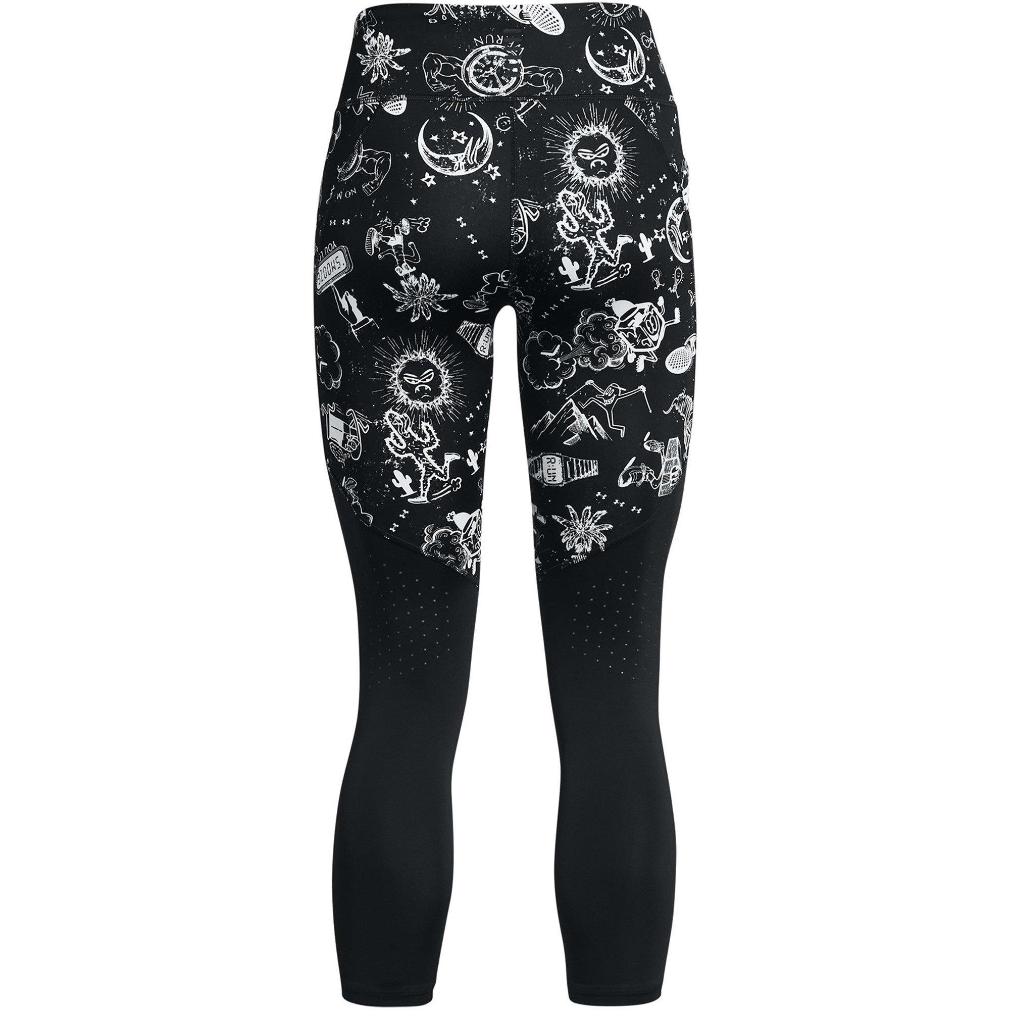 Black - Under Armour - We Run Ankle Performance Tight - 2