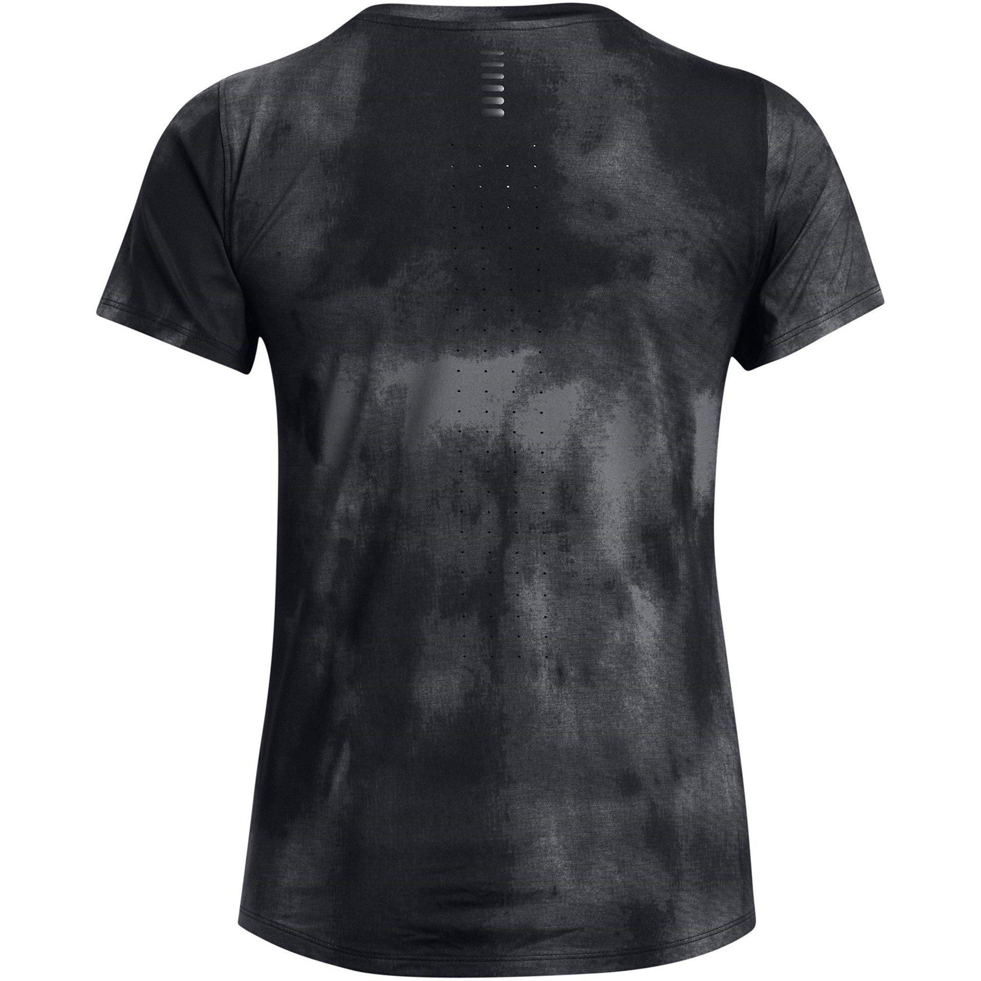 Black - Under Armour - Launch Elite Printed Short-Sleeve Performance Top - 2