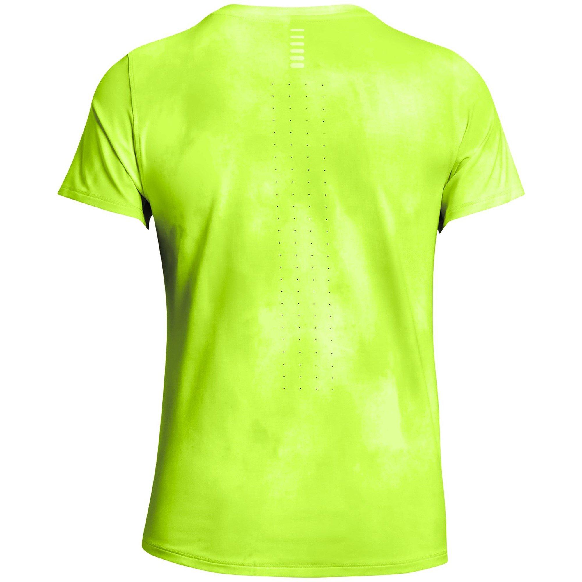 Yellow - Under Armour - Women's Launch Elite Printed Short-Sleeve Performance Top - 2