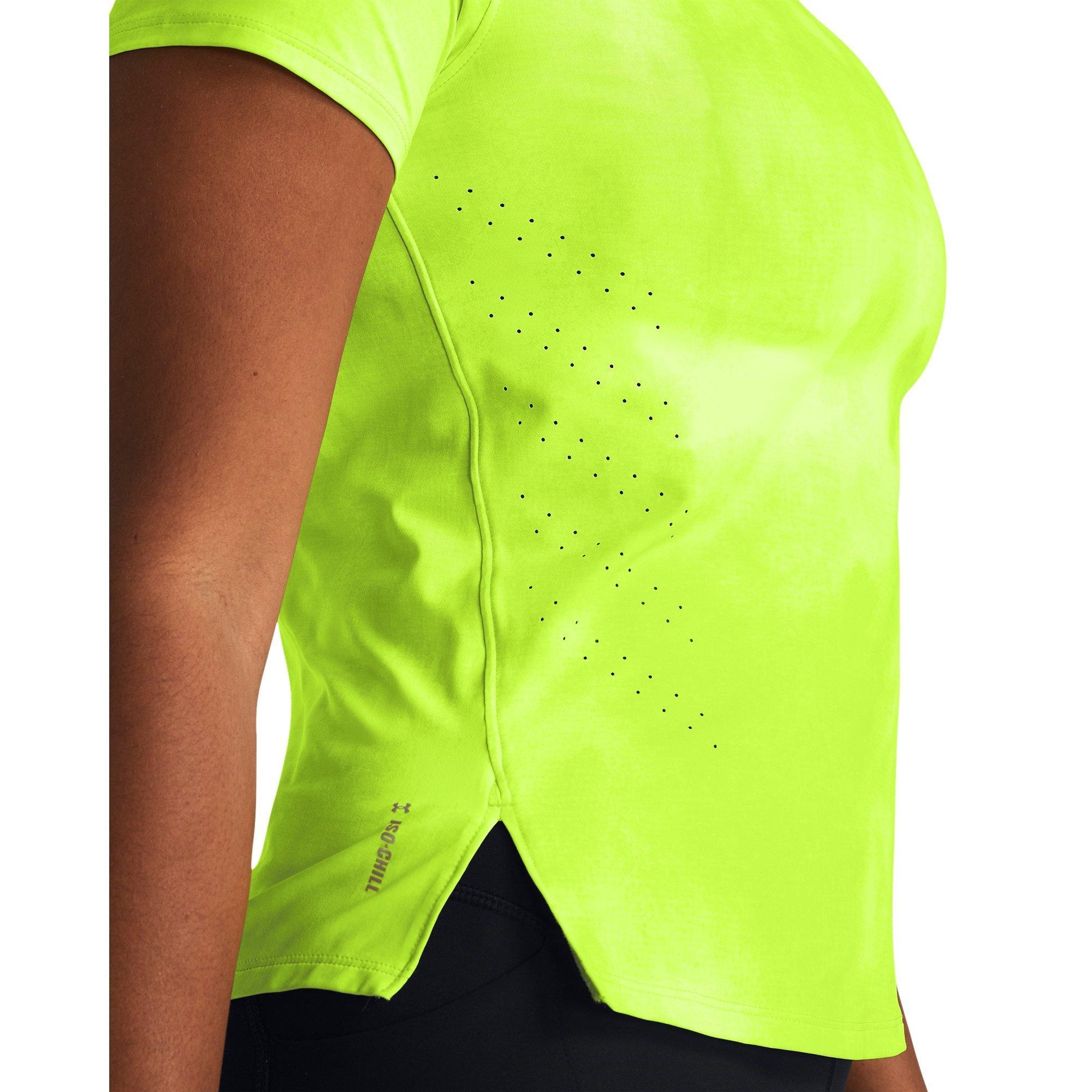 Yellow - Under Armour - Women's Launch Elite Printed Short-Sleeve Performance Top - 5
