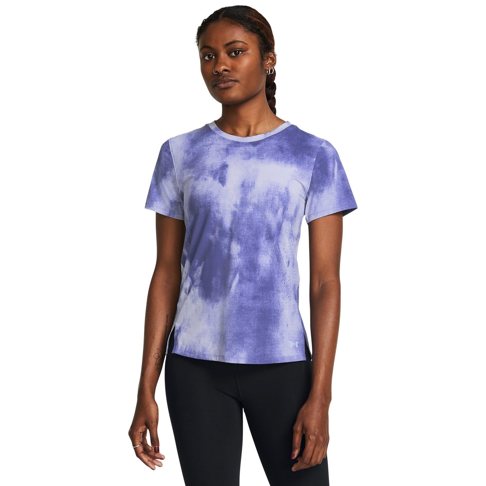 Purple - Under Armour - Women's Launch Elite Printed Short-Sleeve Performance Top - 3