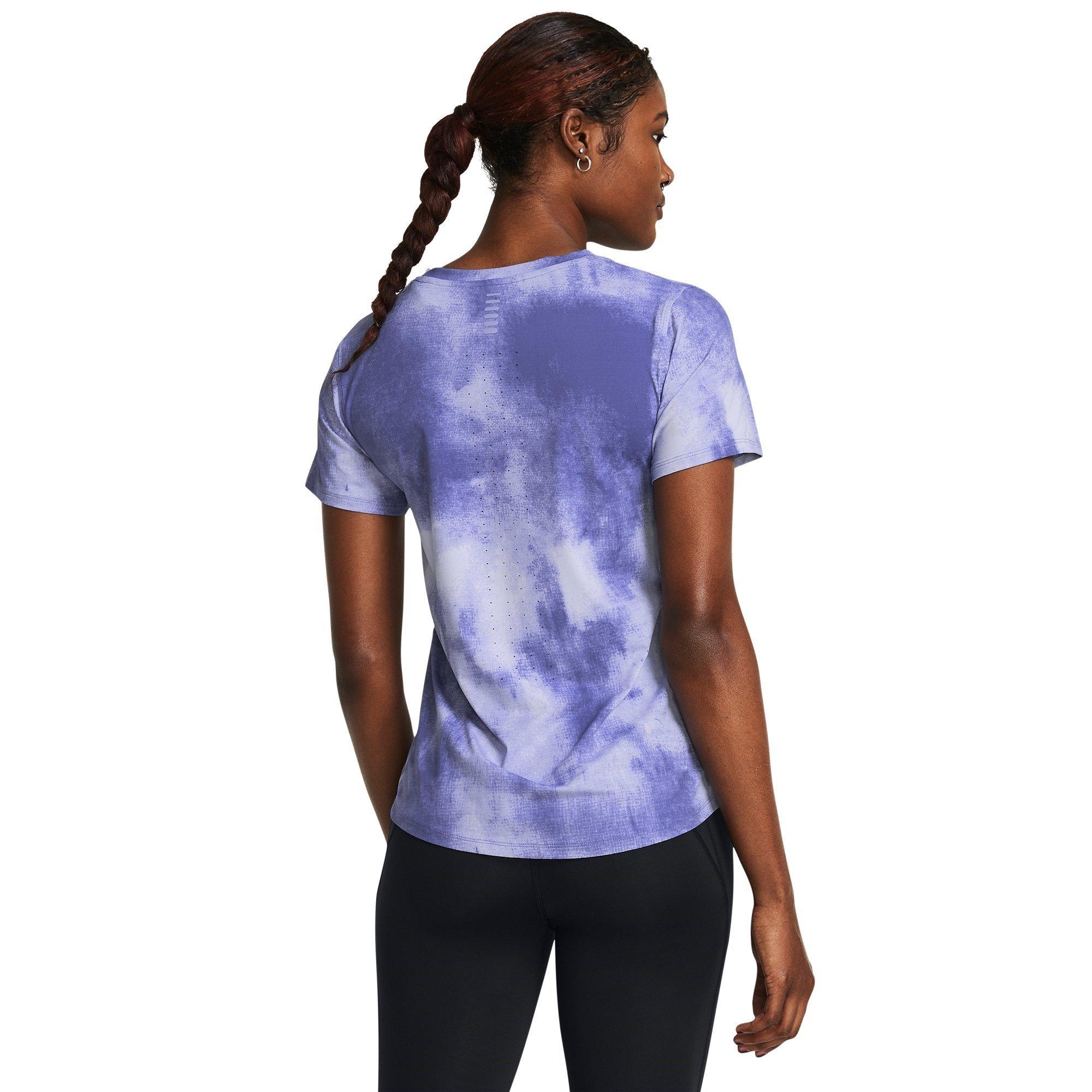 Purple - Under Armour - Women's Launch Elite Printed Short-Sleeve Performance Top - 4