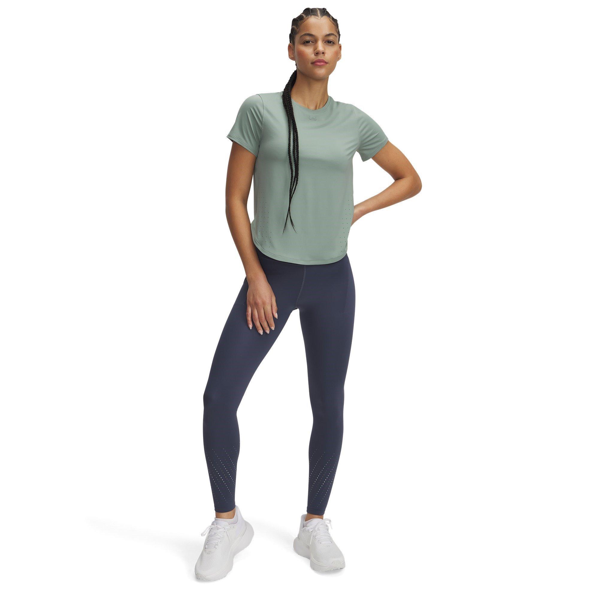 Gray - Under Armour - Women's Launch Elite Performance Running Tights - 4