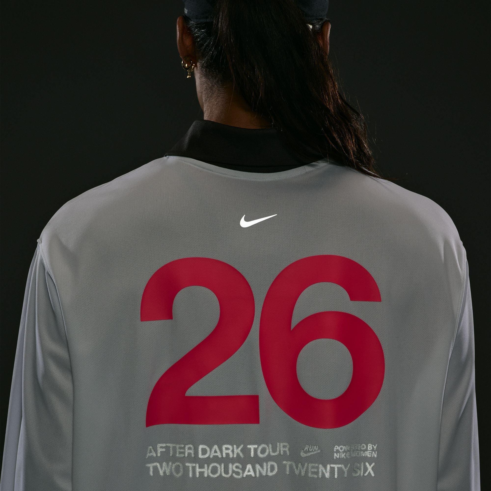 White/Anth/Silv - Nike - Nike ADT LS Run Tee Ld64 - 4