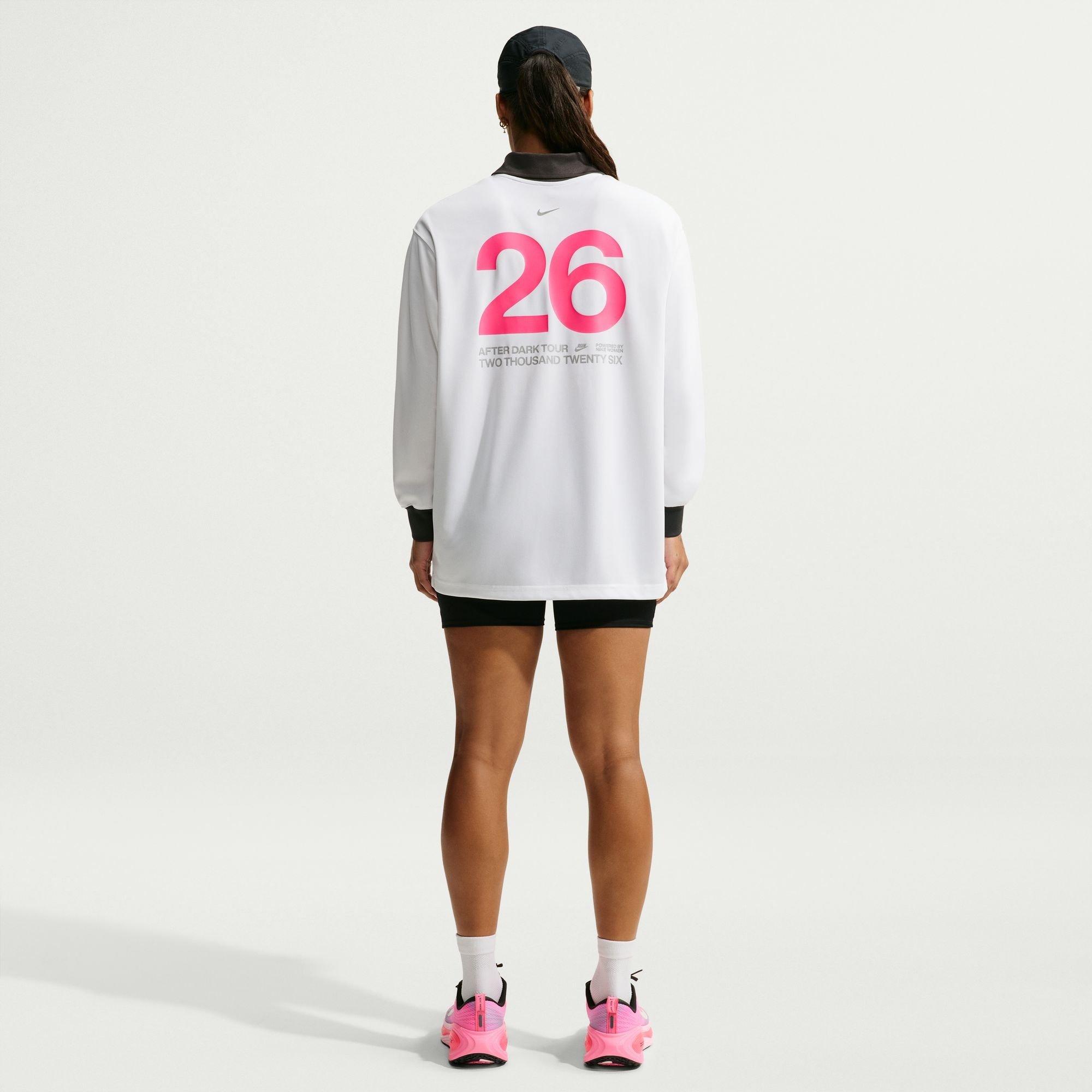 White/Anth/Silv - Nike - Nike ADT LS Run Tee Ld64 - 6