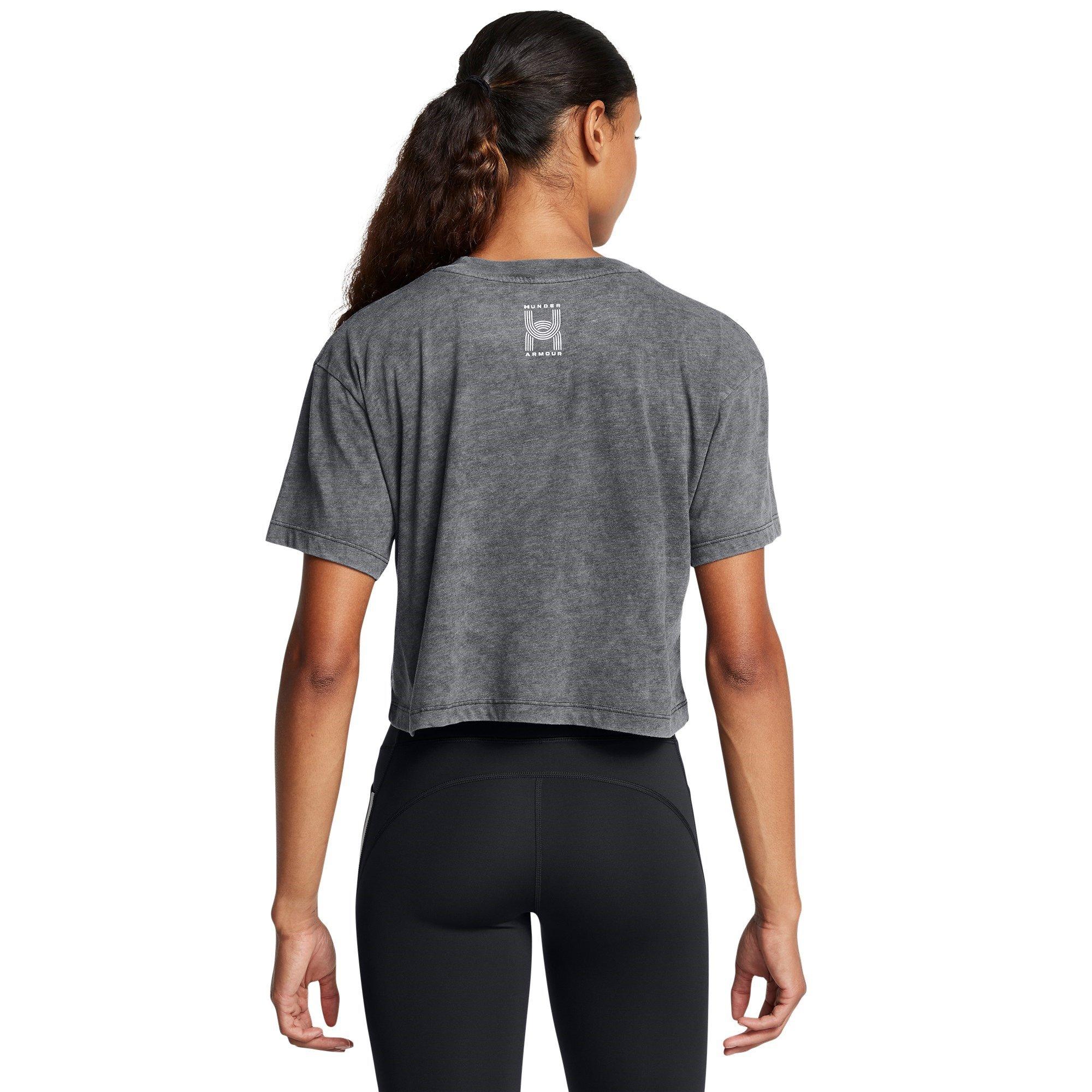 Black - Under Armour - Run Anywhere Short-Sleeve Performance Top - 4