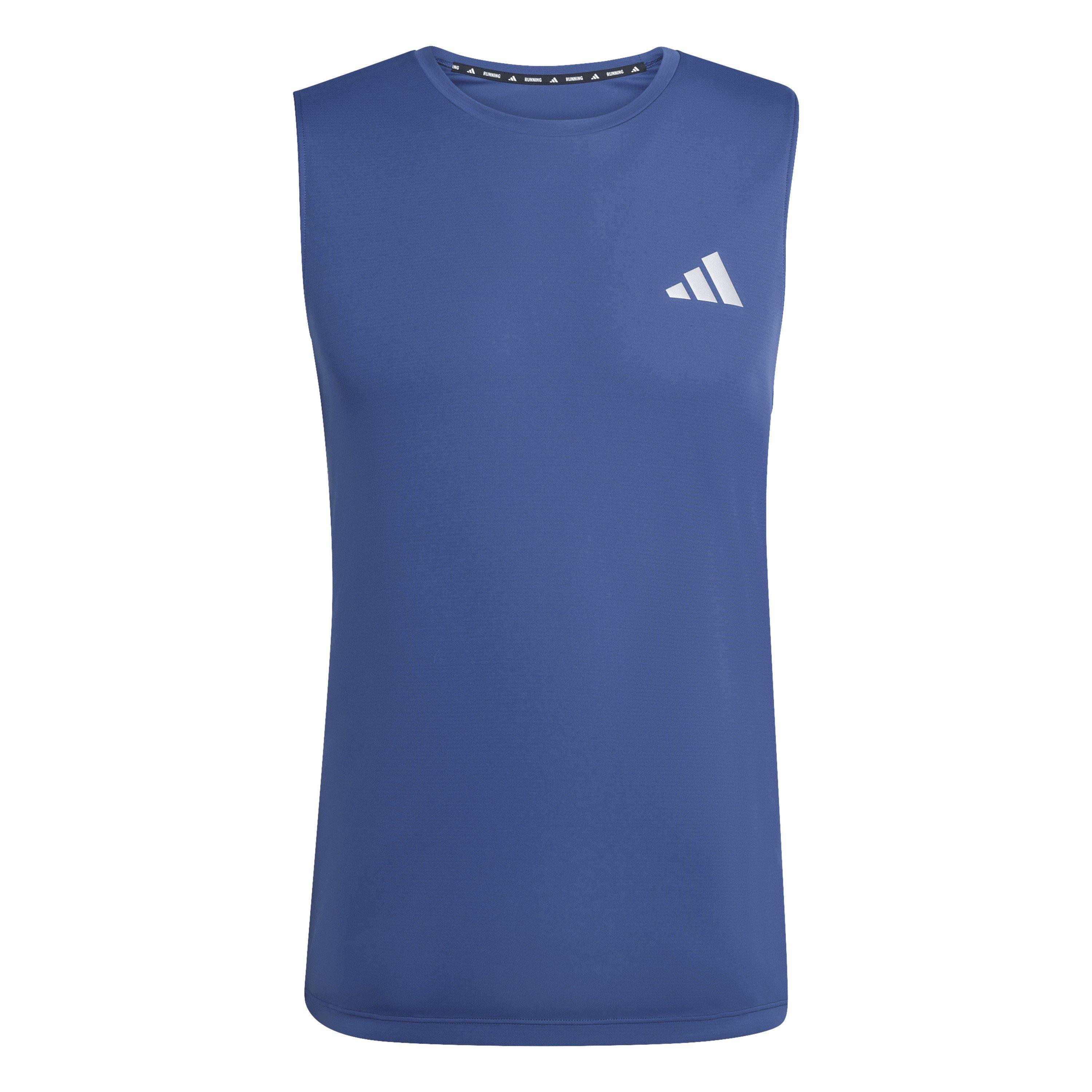 Tech Indigo - adidas - Men's Performance Running Vest - 1