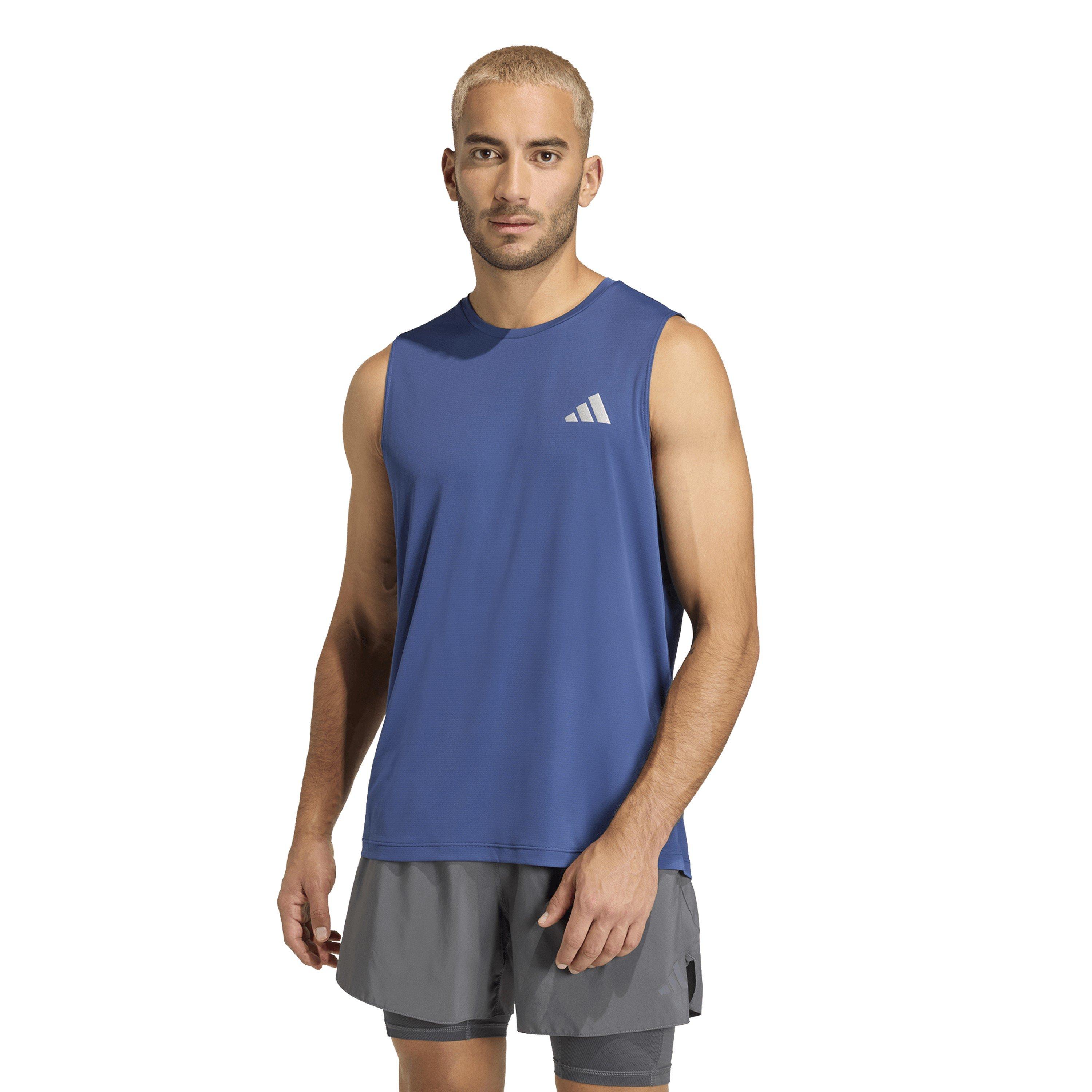 Tech Indigo - adidas - Men's Performance Running Vest - 2