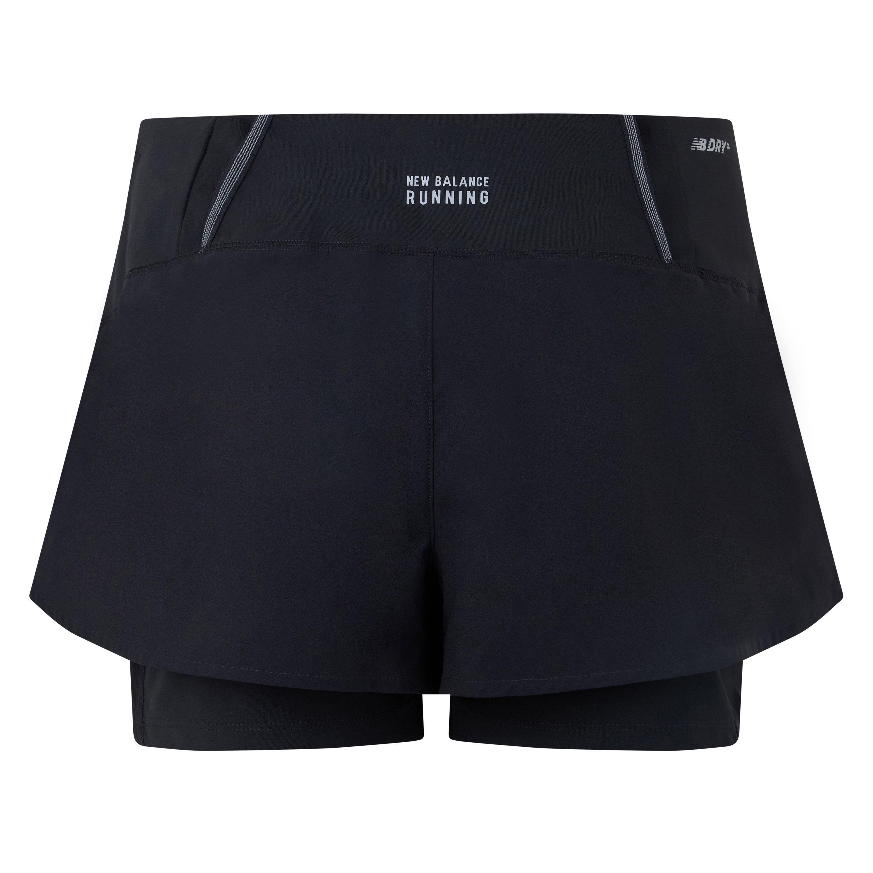 BLACK - New Balance - Performance Running Shorts - 2