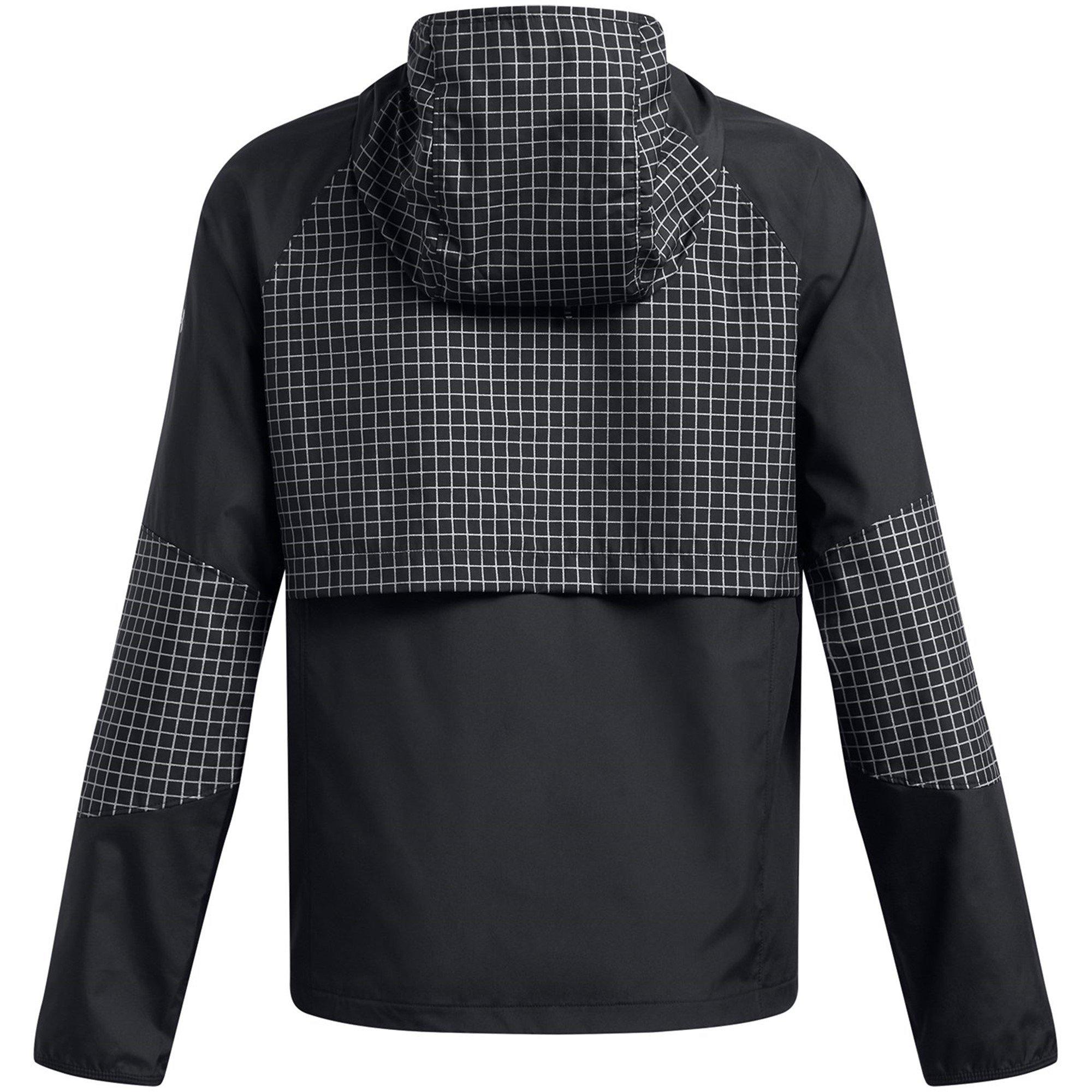 Black - Under Armour - Launch Elite Water-Resistant Four-Way Stretch Performance Running Jacket - 2