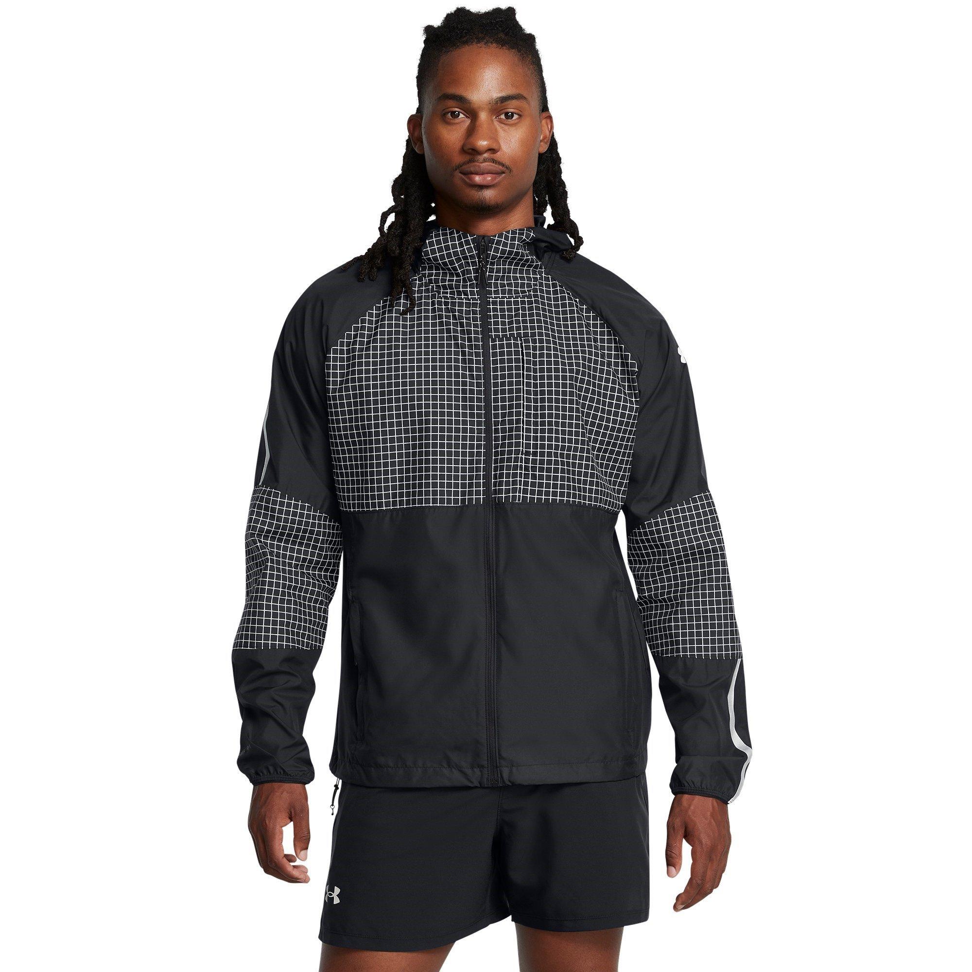 Black - Under Armour - Launch Elite Water-Resistant Reflective Performance Running Jacket - 3