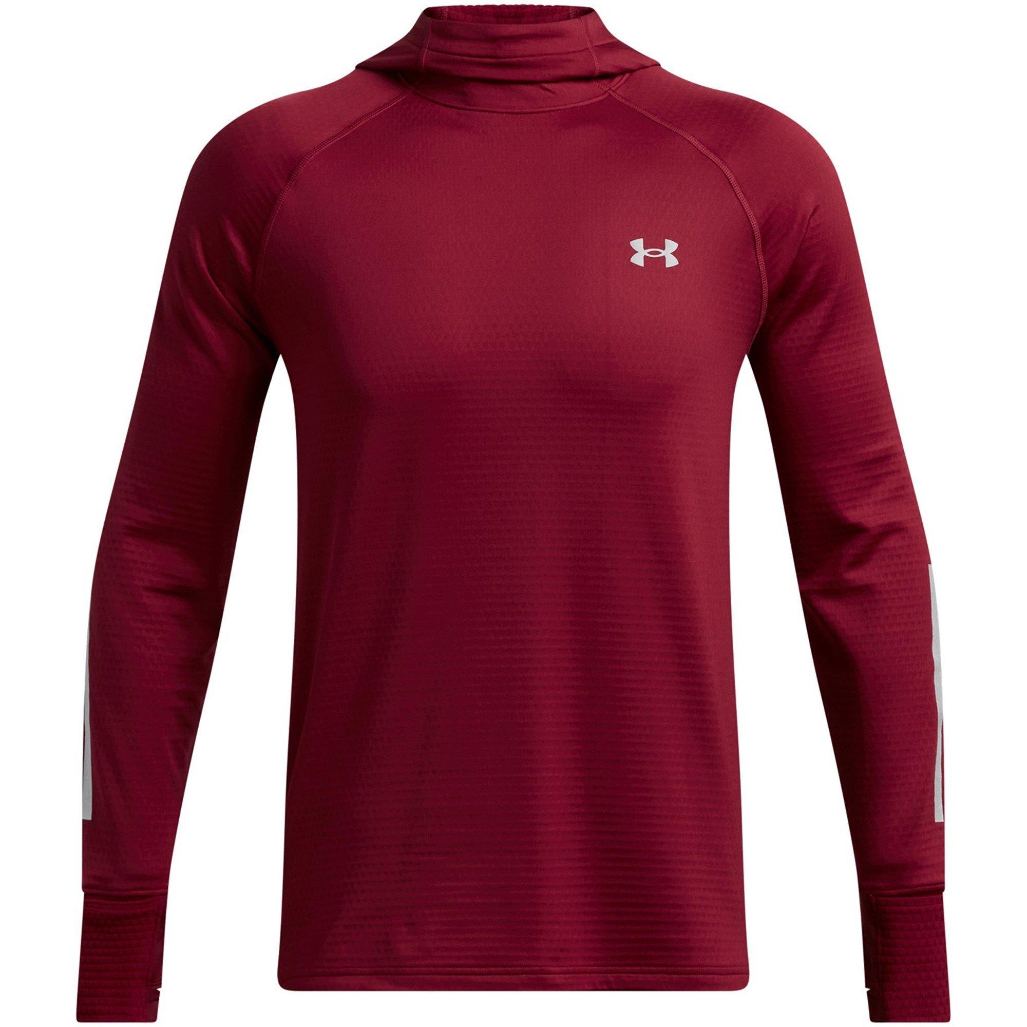 Under Armour Men's Launch Elite Cold Weather Balaclava Performance Hoodie - Red - 2XL