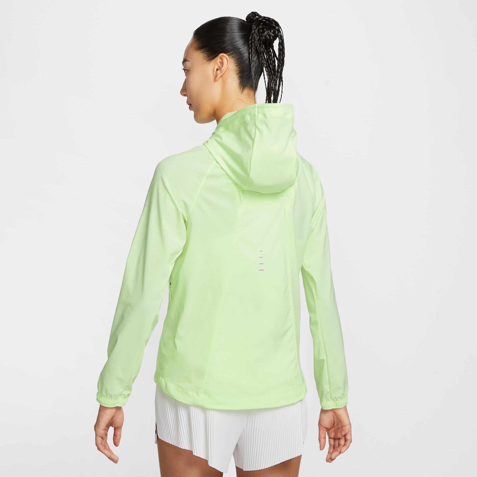 Lime Green - Nike - Swift Womens Repel Packable Running Jacket - 3