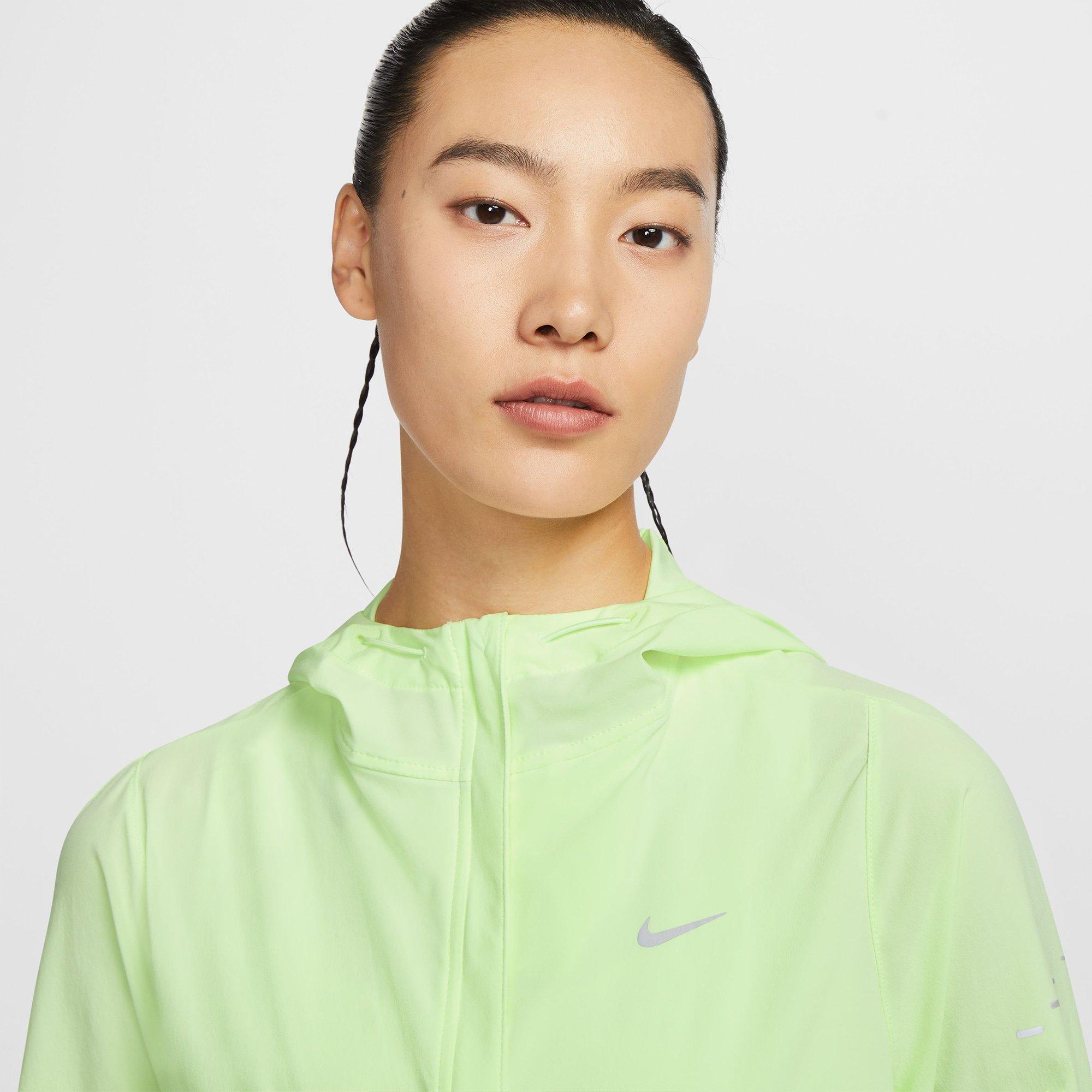 Lime Green - Nike - Swift Womens Repel Packable Running Jacket - 4
