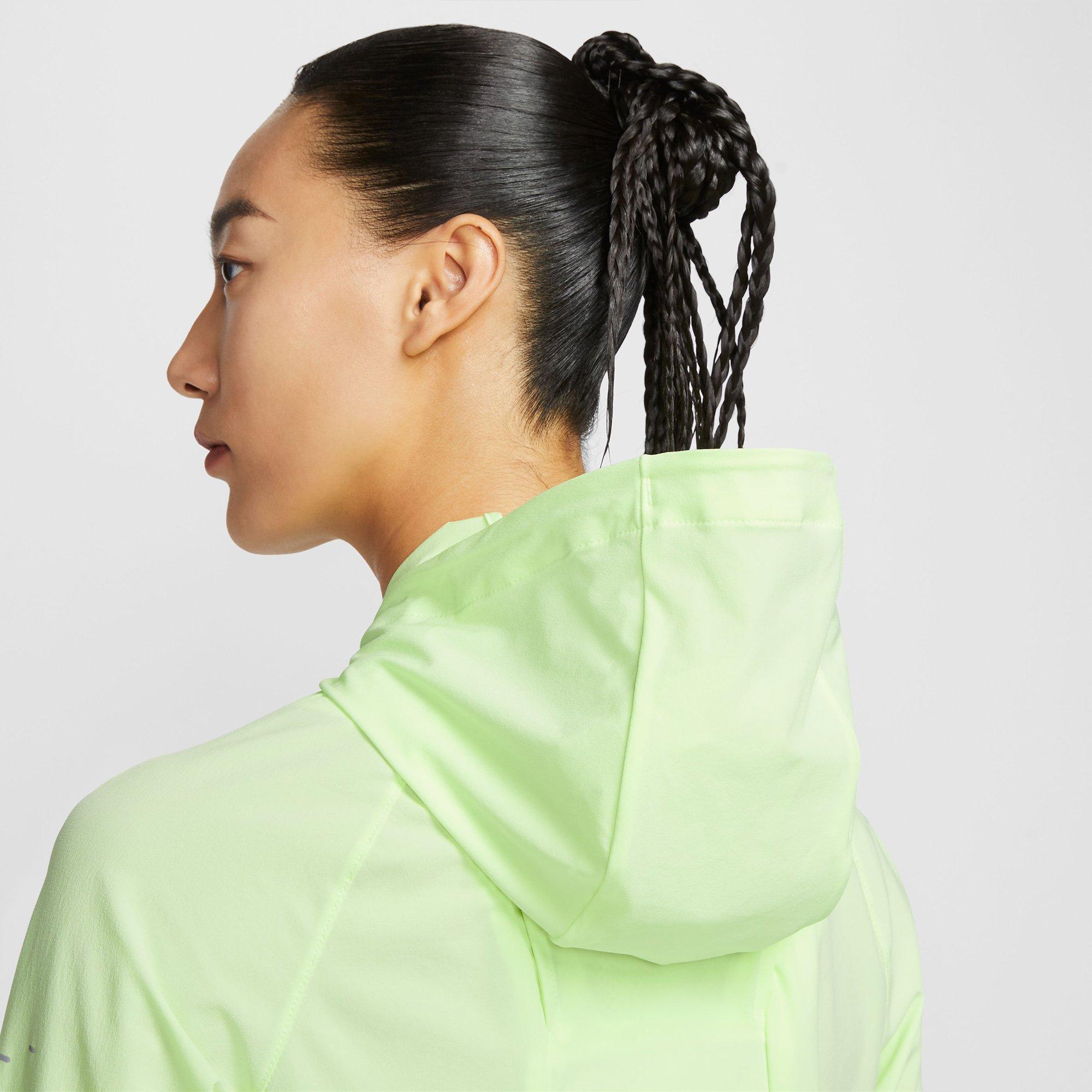 Lime Green - Nike - Swift Womens Repel Packable Running Jacket - 5