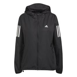 adidas A-ZX Own the Run Hooded Running Windbreaker Womens